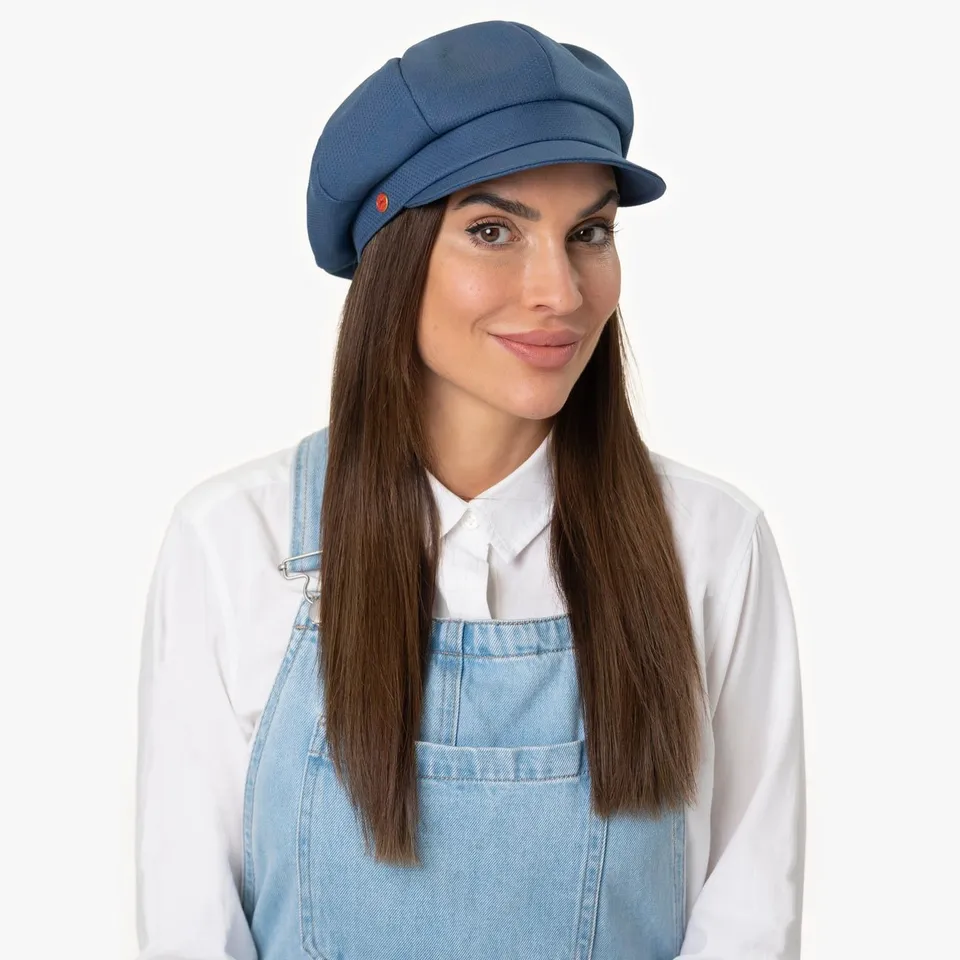 mayser-uni-lightweight-ballonm-tze-damen-baker-boy-m-tze-aus-baumwolle-leinen image 1
