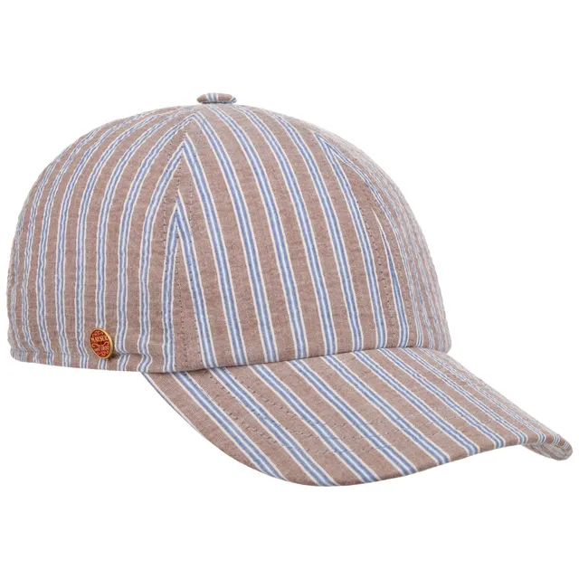 mayser-rosie-seersucker-stripes-cap-aus-baumwolle image 1
