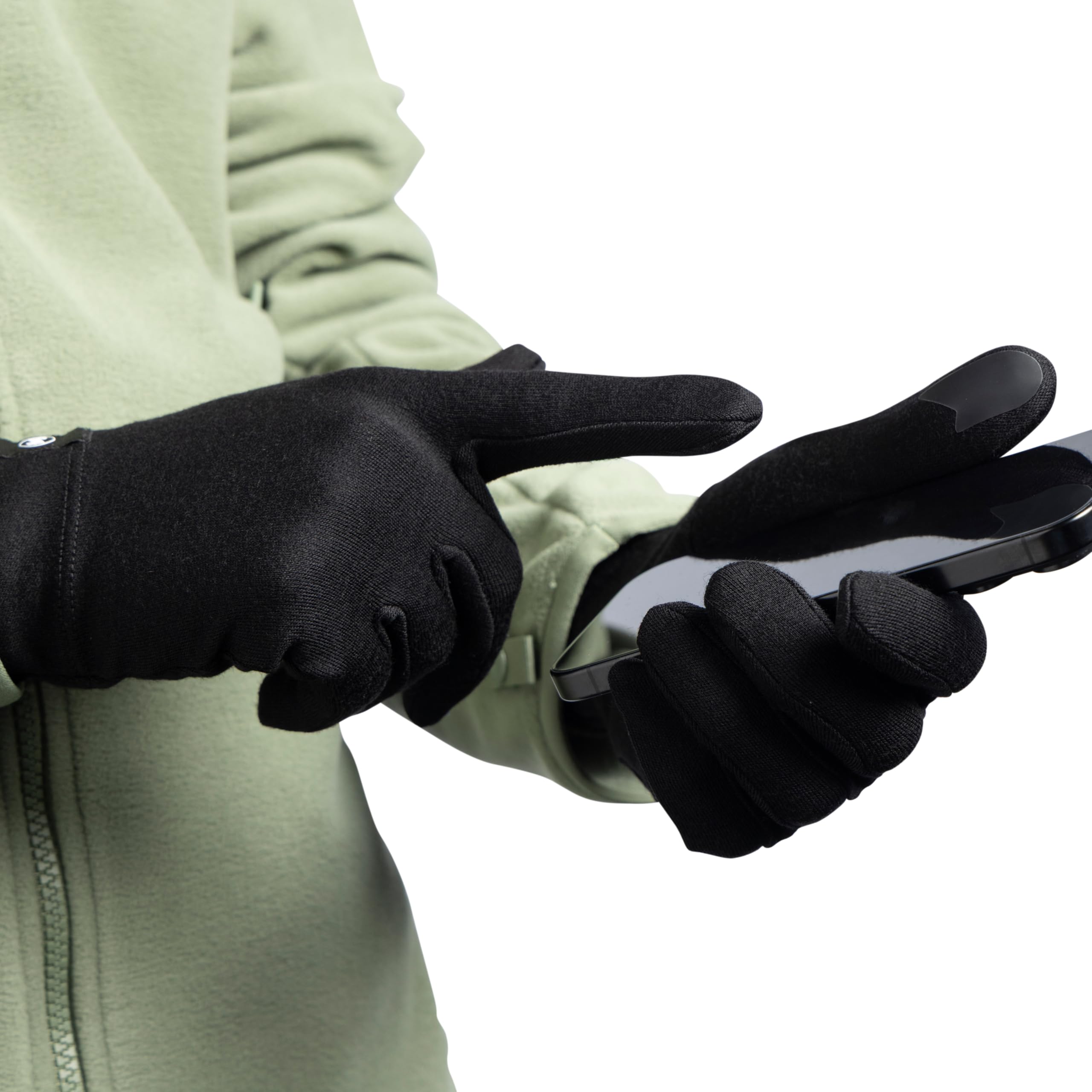 buff-merino-midweight-handschuhe-multifunktionsschal-schwarz-m image 6
