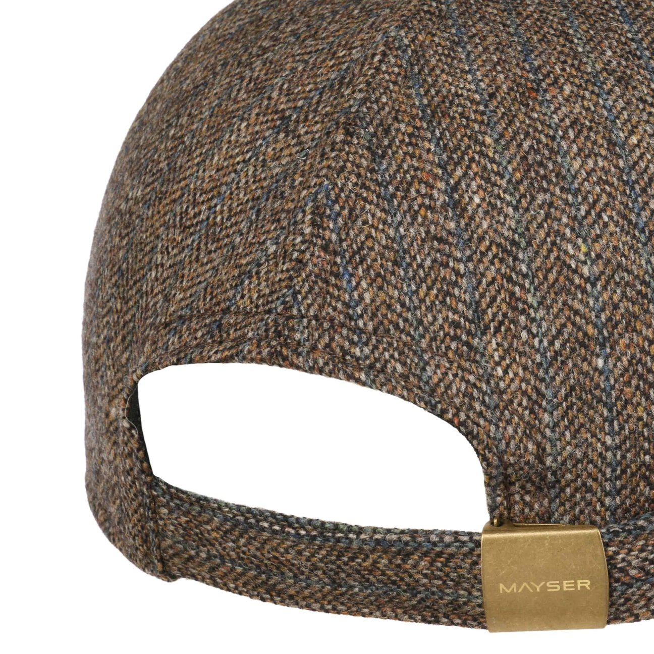 mayser-brit-chic-morgan-merino-cap-fischgr-t-baseballcap-mit-strapback image 4