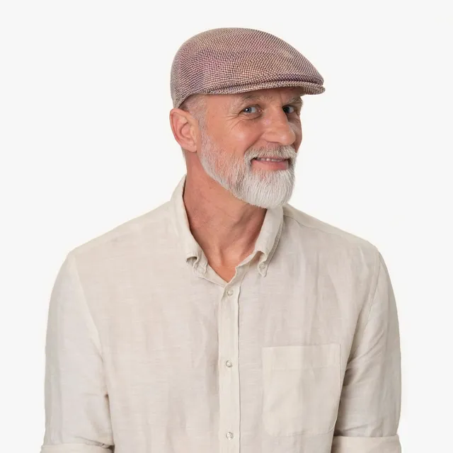 mayser-sidney-malibu-melange-flatcap-baumwolle image 1