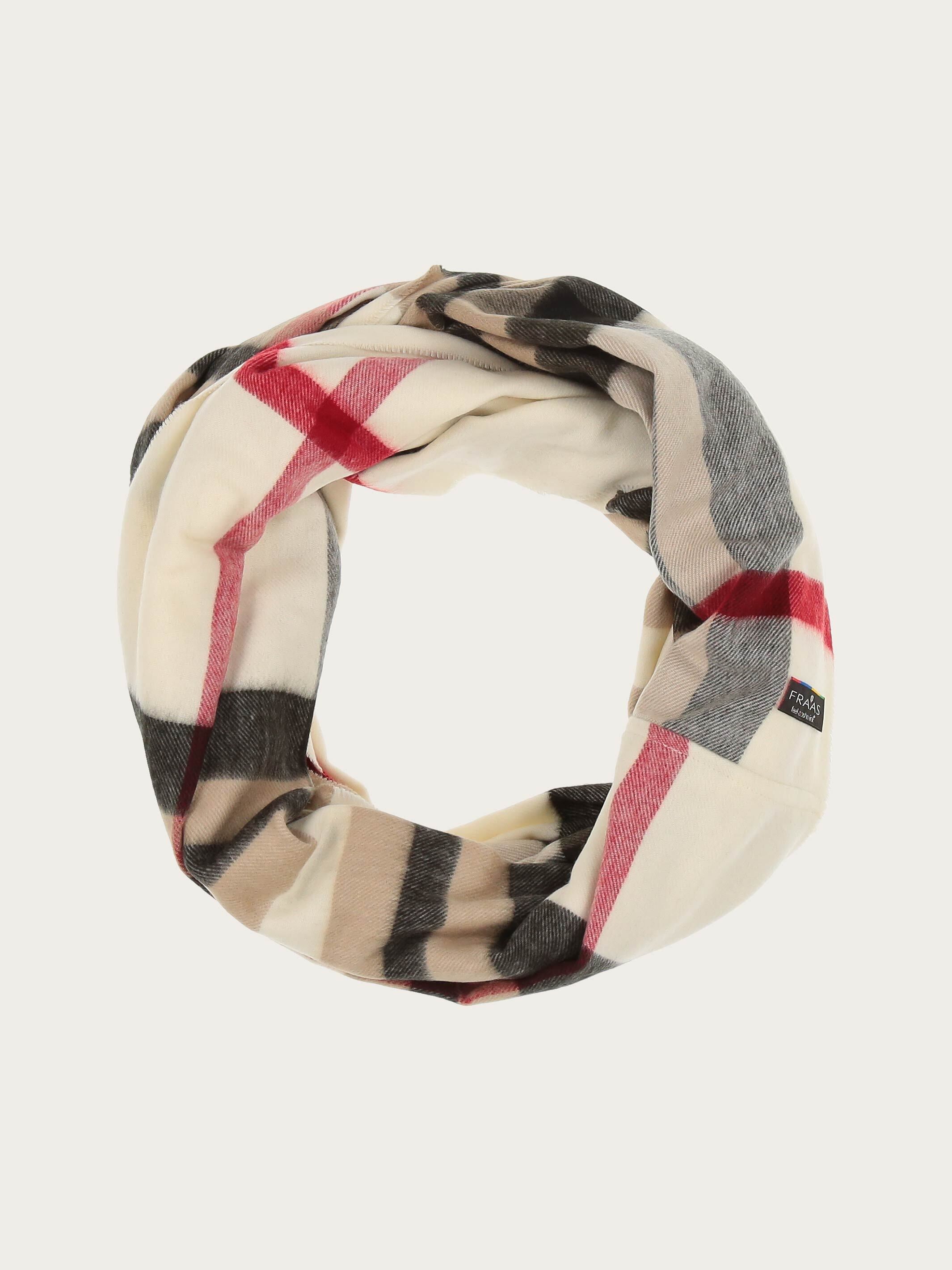 fraas-schmaler-cashmink-loop-mit-fraas-plaid-karo-loop-56-cm-breite image 3