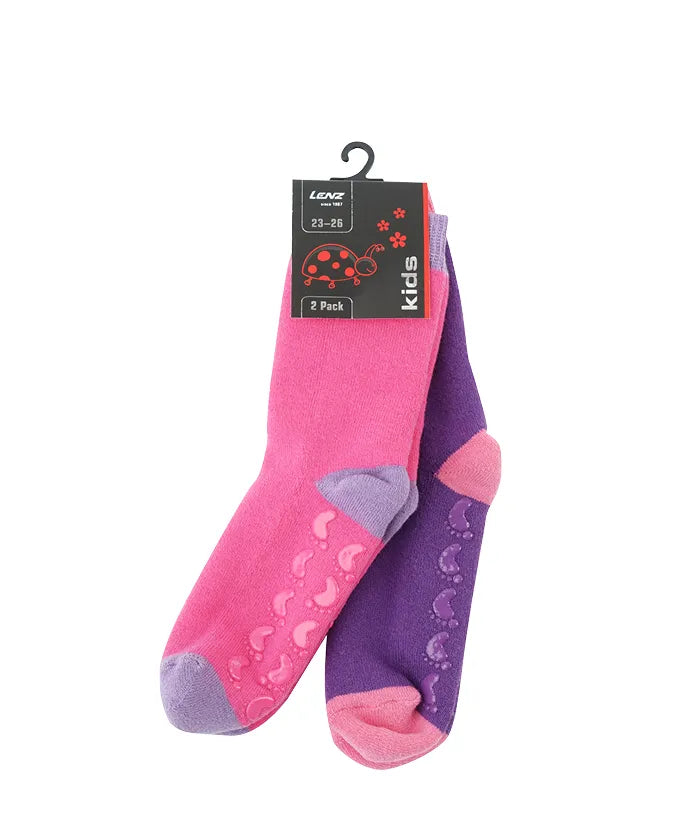 lenz-kids-rubber-print-kinder-baumwollsocke-2-paar image 2