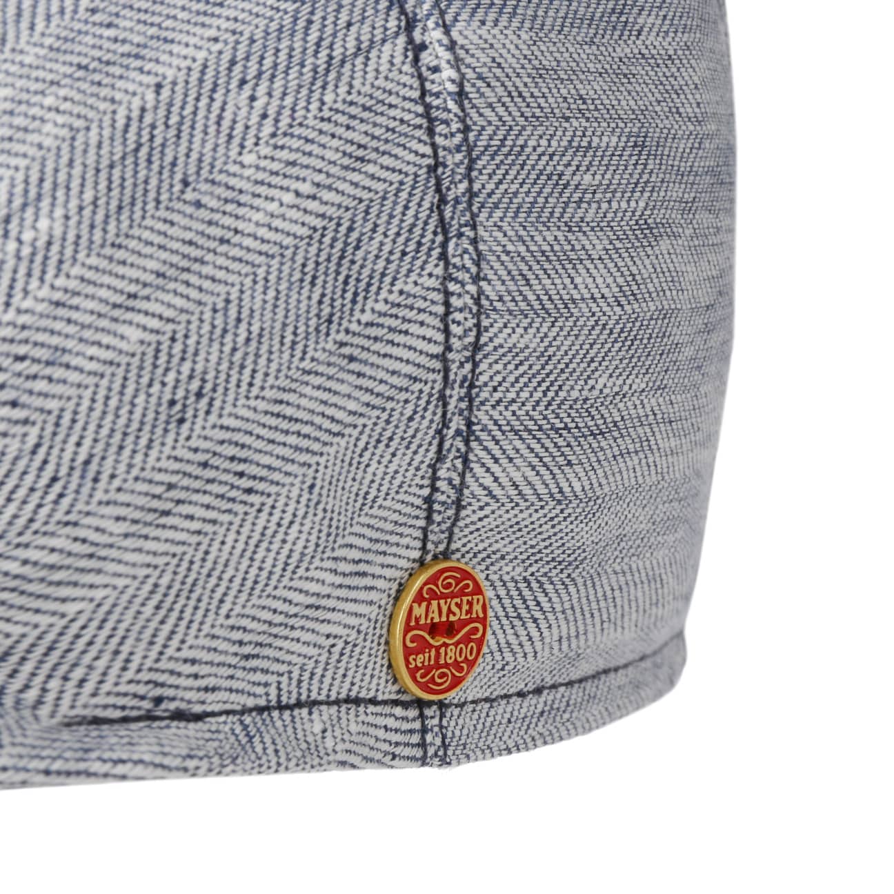 mayser-jasper-twotone-leinen-flatcap-herren-fischgr-t image 5
