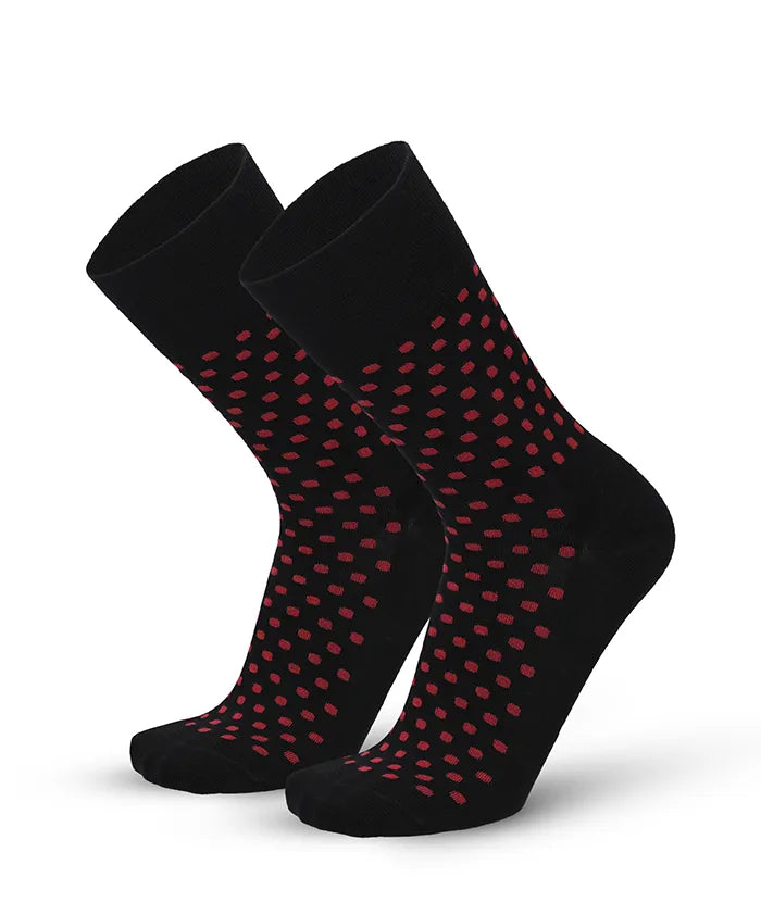 lenz-soft-touch-herren-socken-rote-punkte image 1