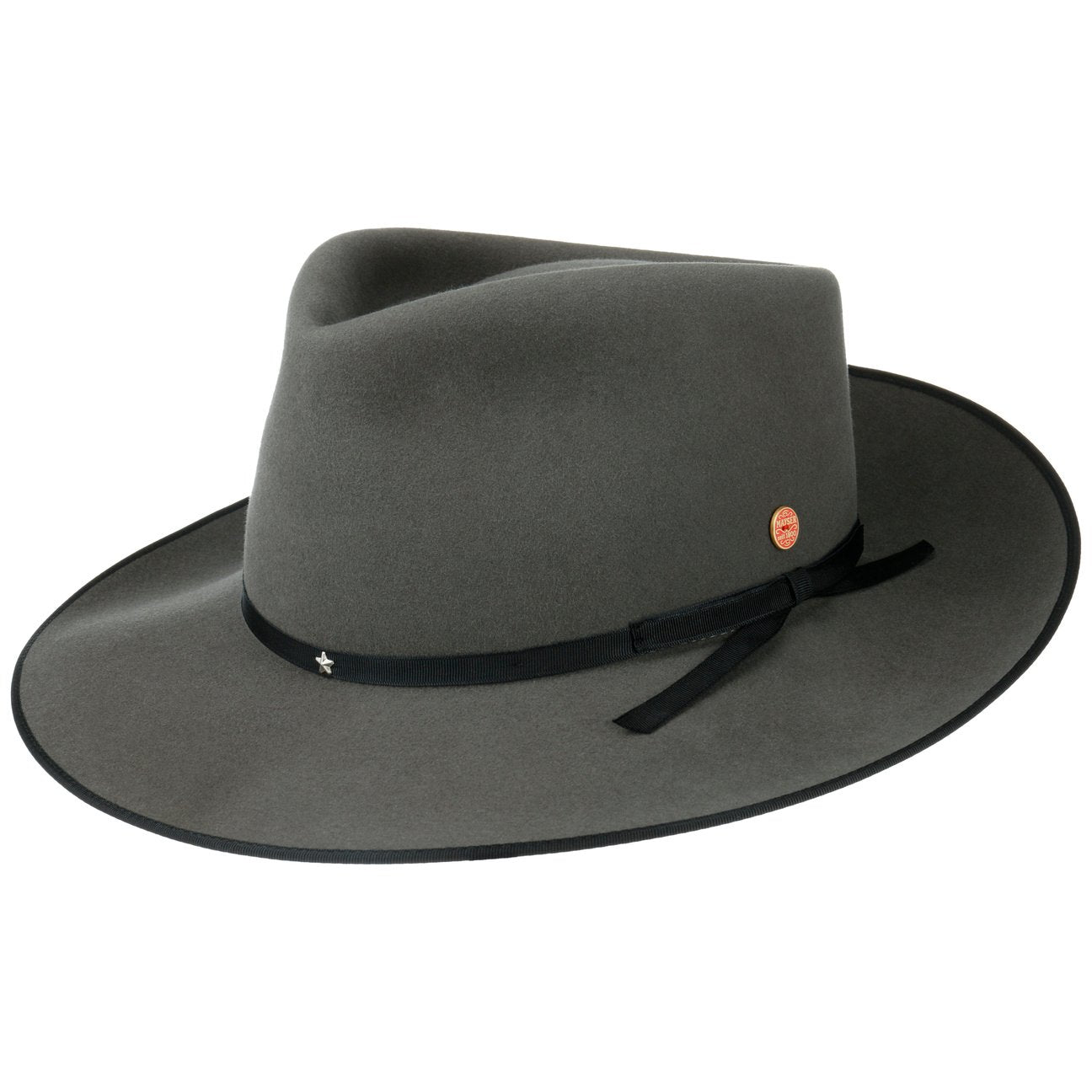 mayser-udo-musiker-haarfilzhut-bogart-hut-aus-haarfilz-mit-stern-schafleder-futt image 7