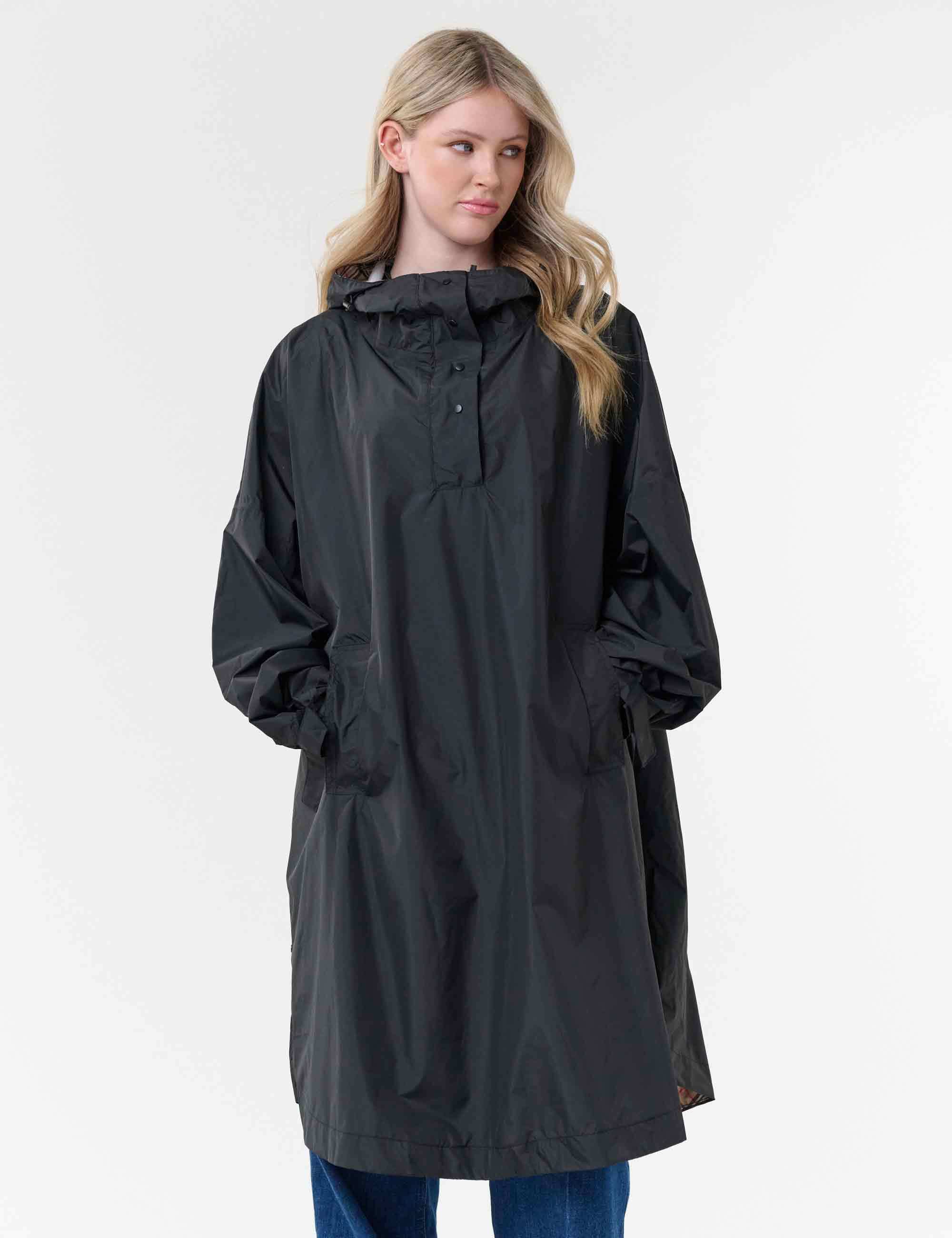 fraas-regenponcho-mit-fraas-plaid-karo-170-x-140-cm image 1
