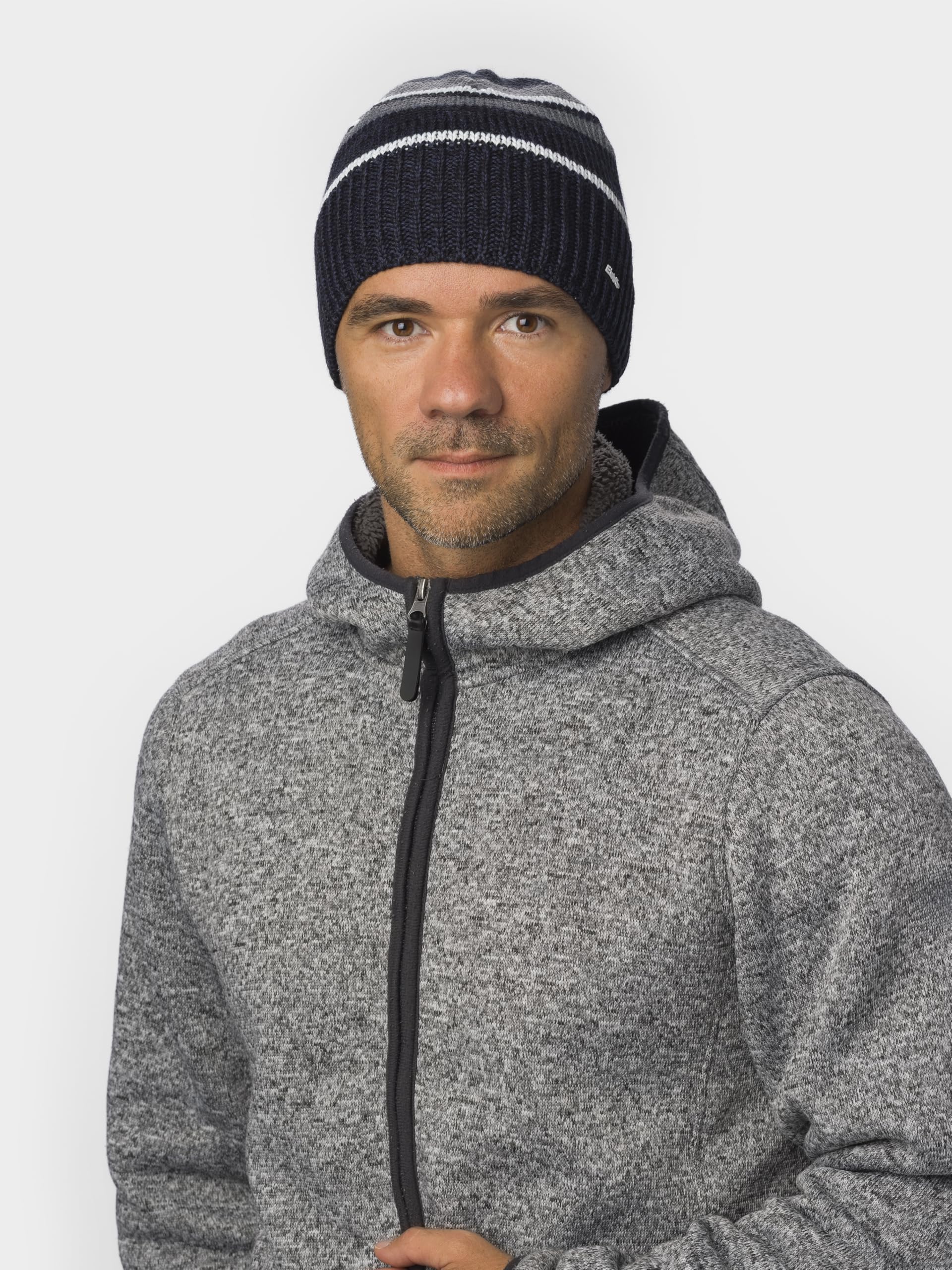 eisb-r-luan-merino-beanie-strickm-tze-schwarz-herren-mit-fleece image 3