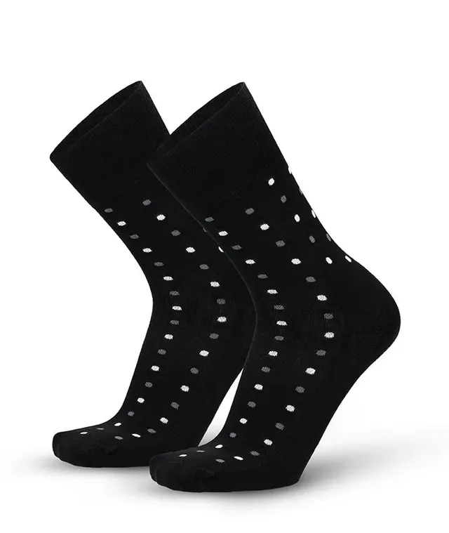 lenz-soft-touch-herren-socken-wei-e-punkte image 1