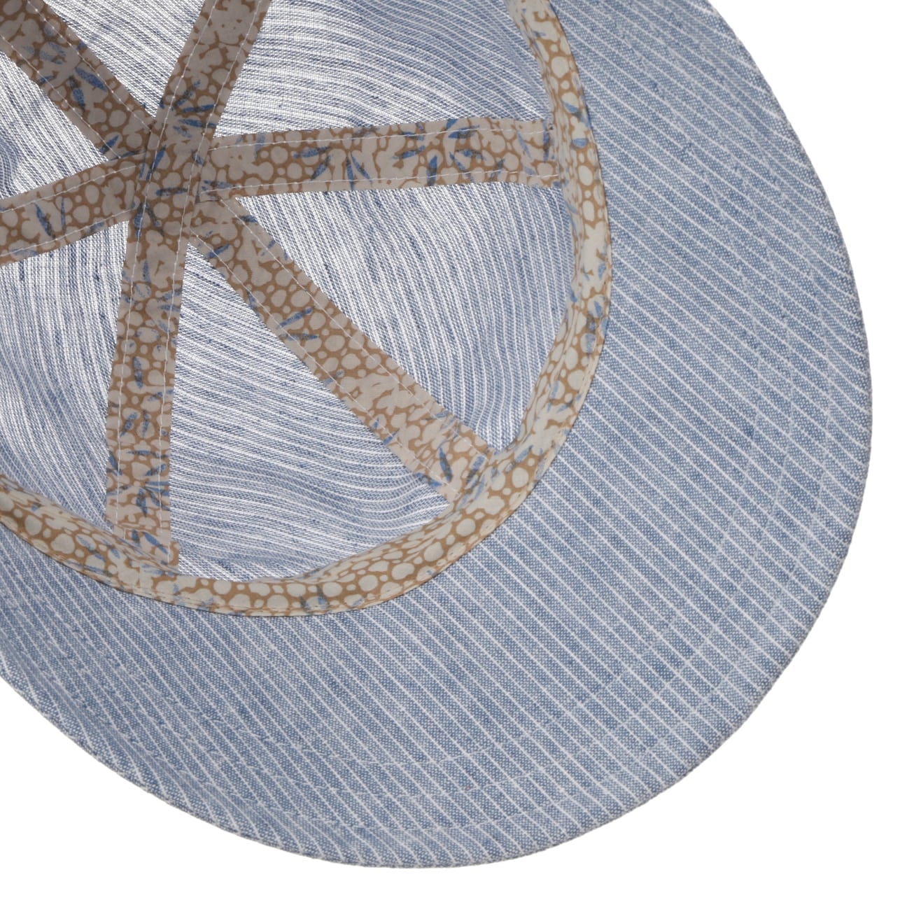 mayser-lilly-stripes-leinen-baumwolle-visor-damen-cap image 3
