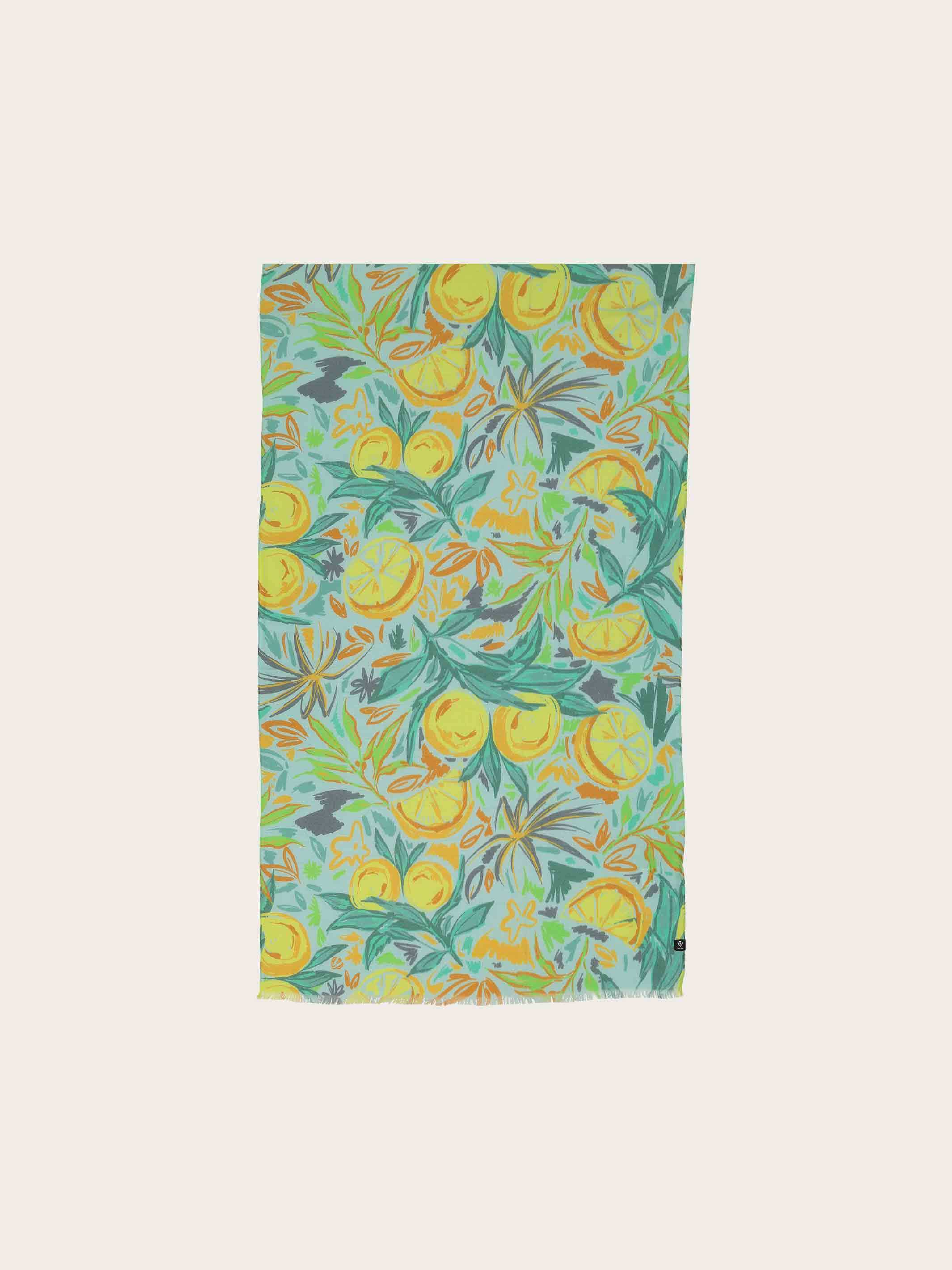 fraas-sustainability-collection-schal-mit-tropischem-pflanzen-design-aus-viskose image 3
