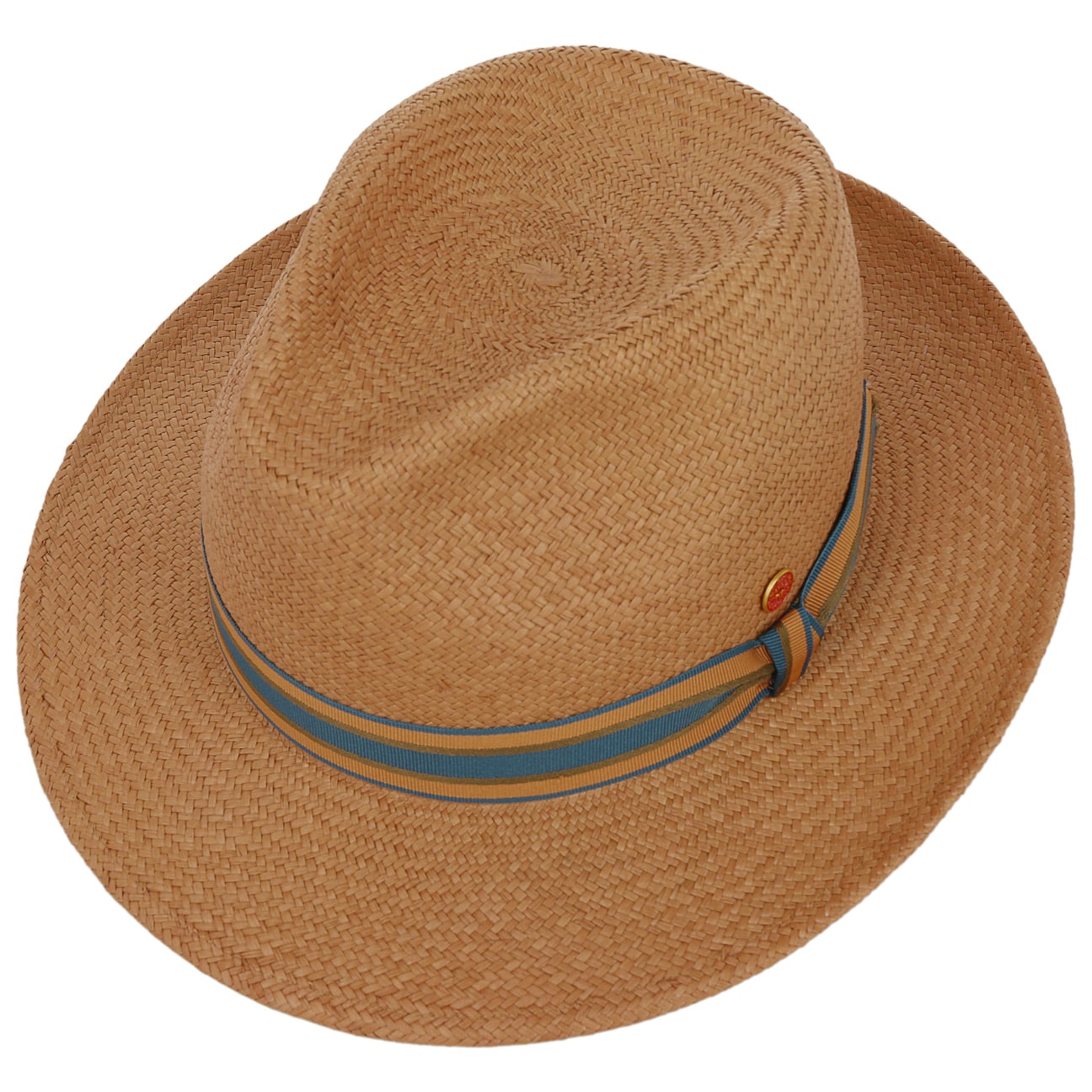 mayser-torino-striped-band-panamahut-bogarthut image 4