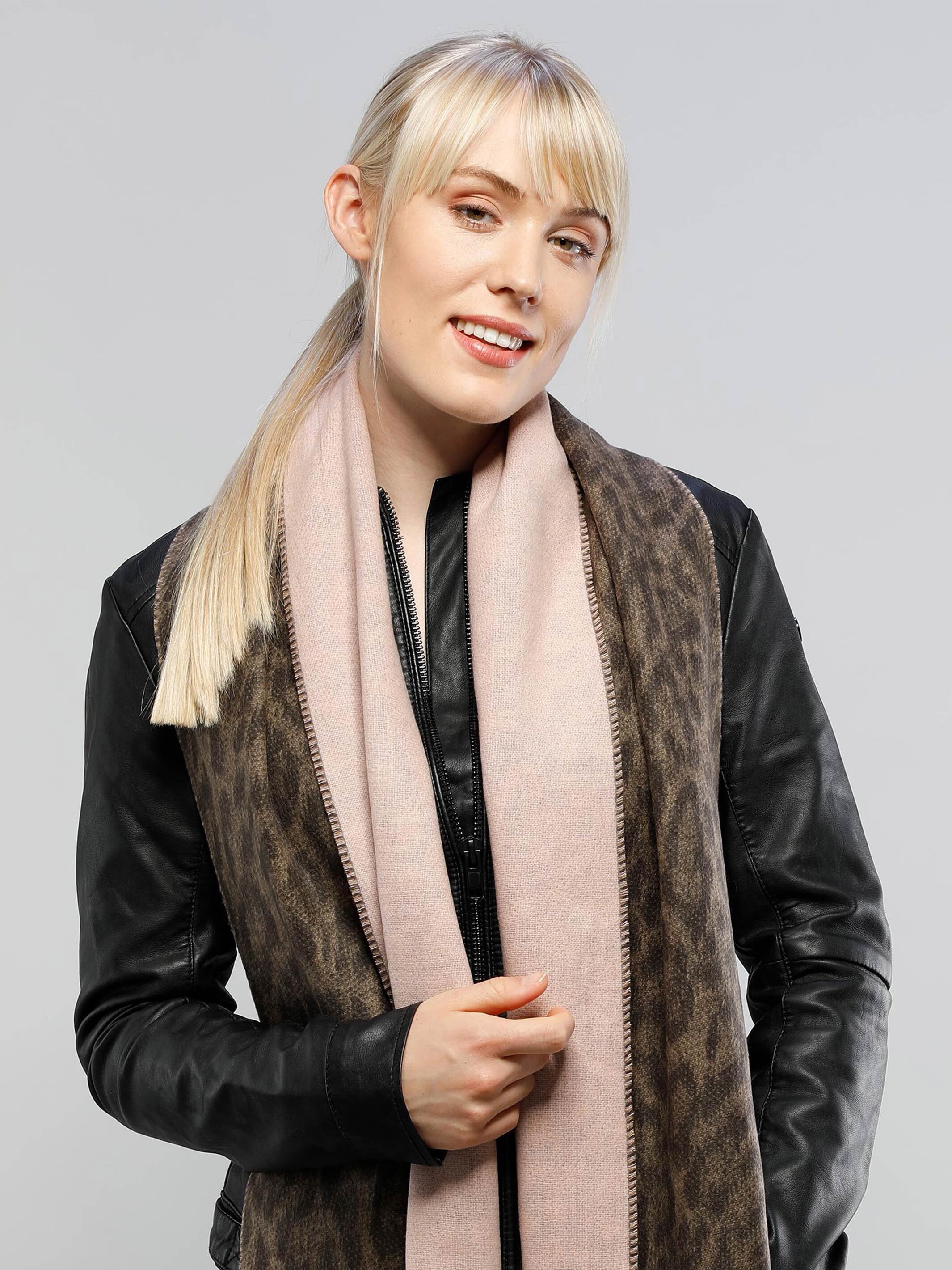 fraas-cashmink-schal-leo-design-wendeschal-35-x-200-cm image 1