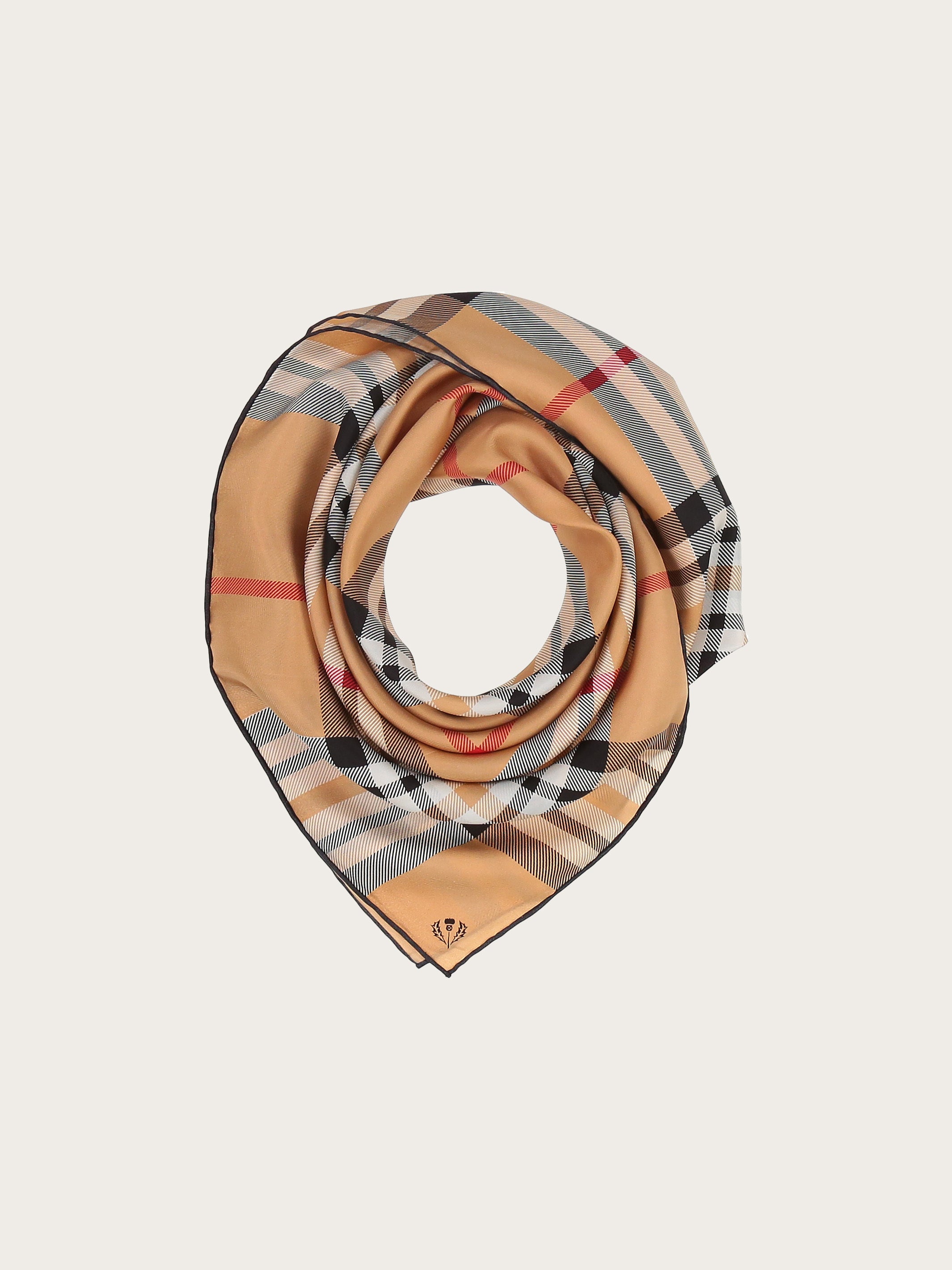 fraas-seidentuch-fraas-plaid-karo-88-x-88-cm-aus-100-seide image 3