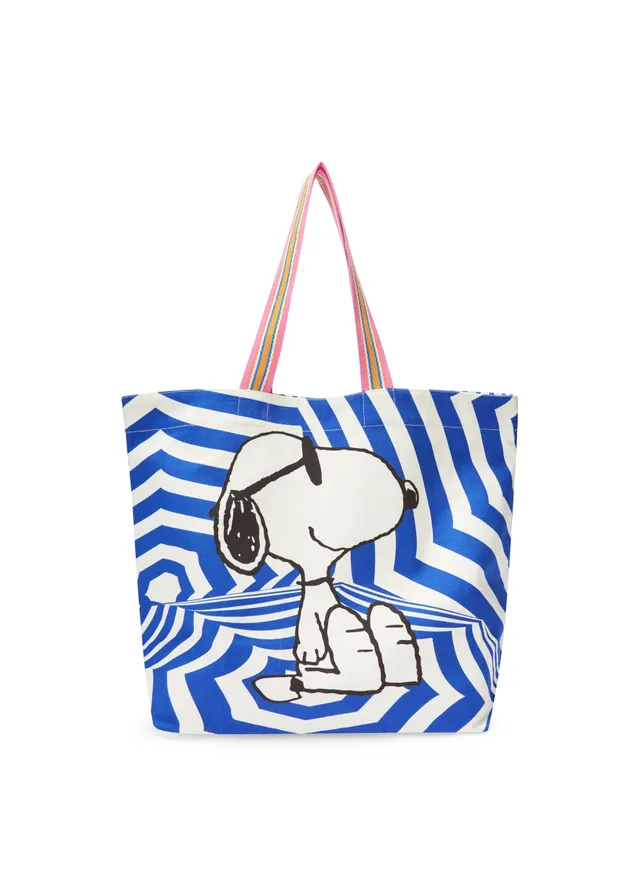 codello-shopper-aus-canvas-mit-snoopy-motiv-gemustert-gro-formatig image 1