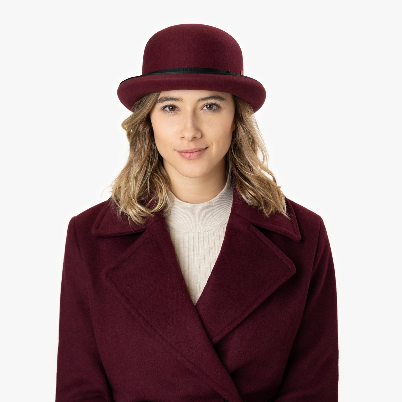 mayser-viril-melone-bowler-filzhut-aus-wollfilz image 1