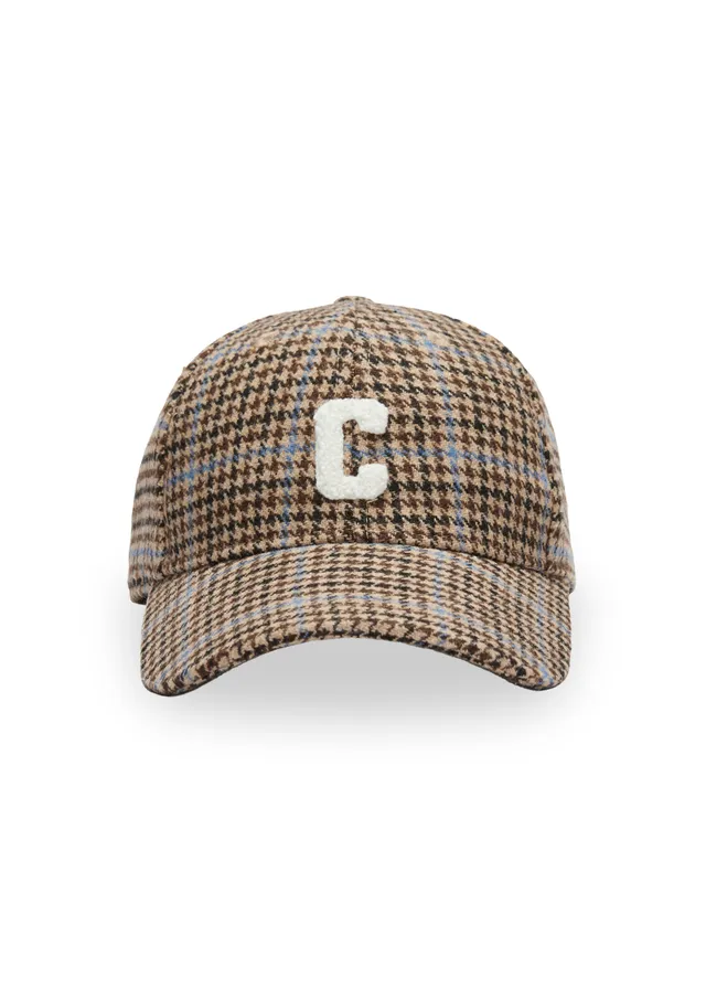 codello-cap-mit-karo-muster-und-c-patch-wollanteil-verstellbar image 1