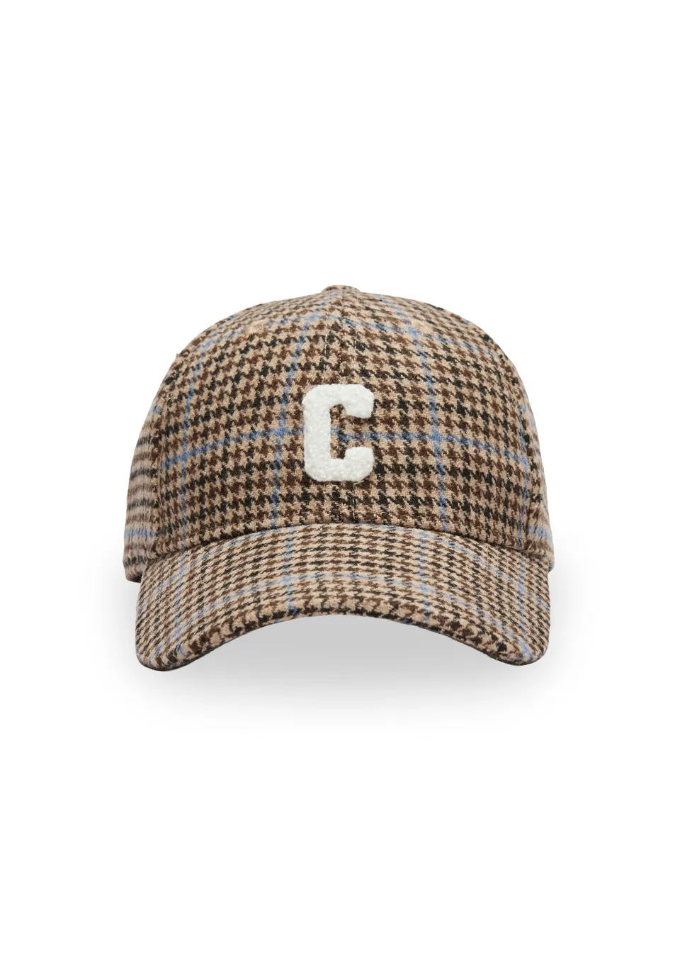 codello-cap-mit-karo-muster-und-c-patch-wollanteil-verstellbar image 1