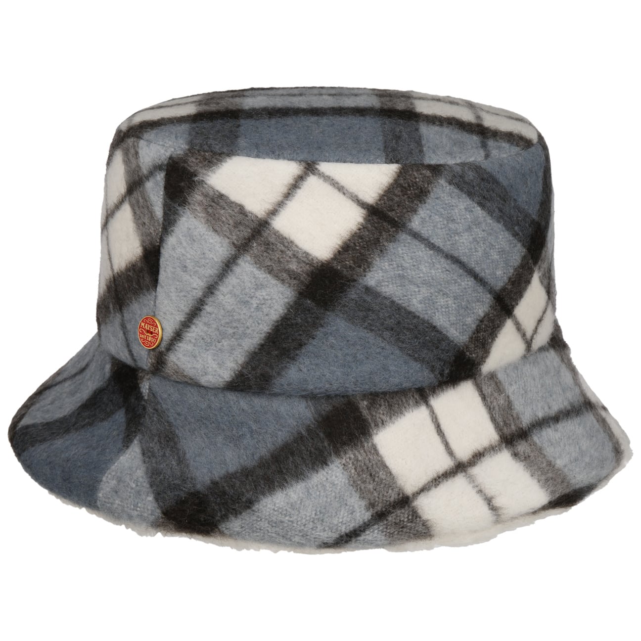 mayser-doriet-check-bucket-wendehut-karo-mit-pl-schfutter image 7