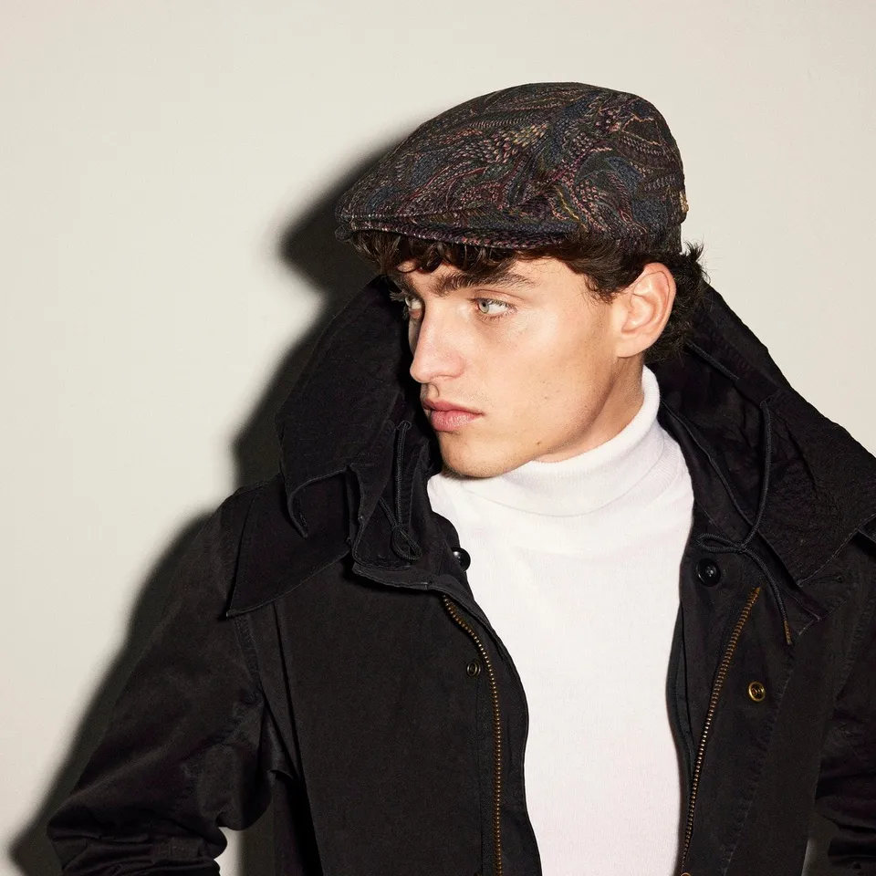 mayser-cord-paisley-flatcap-zechbauer-herren image 1