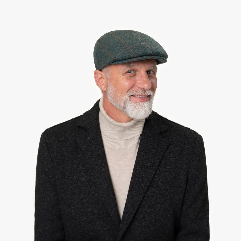 mayser-sidney-new-harris-tweed-flatcap-schieberm-tze-aus-schurwolle-f-r-herren image 1