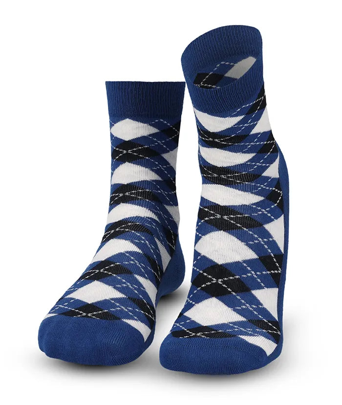 lenz-soft-touch-damen-socken-rhombus-blau image 6