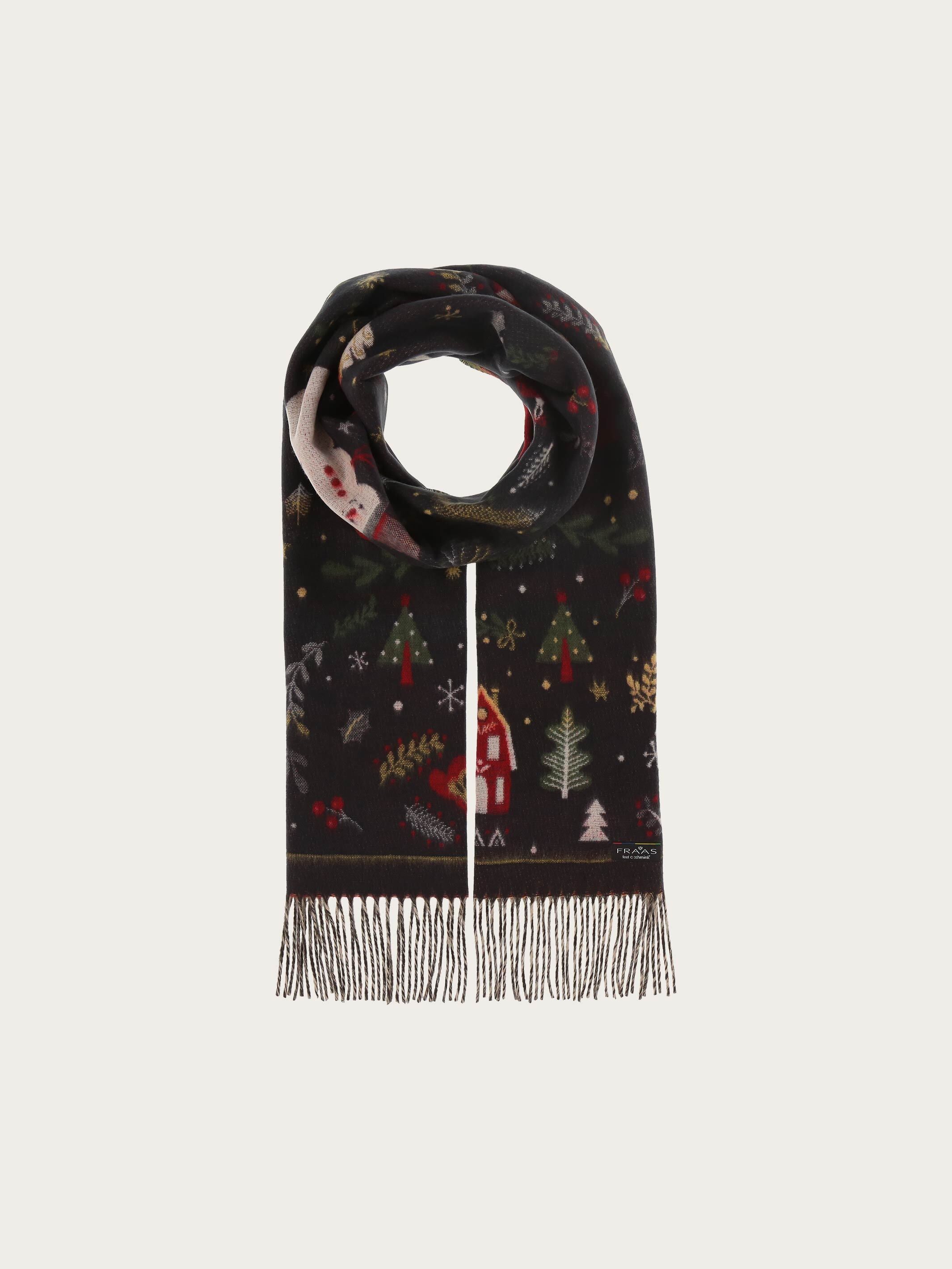 fraas-cashmink-schal-mit-weihnachts-design-35-x-200-cm image 7