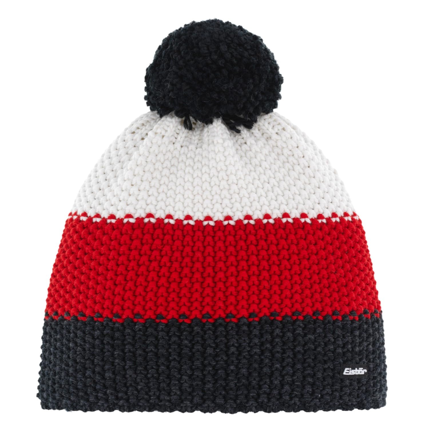 eisb-r-star-italy-bommelm-tze-blockstreifen-mit-futter-und-wollbommel image 1