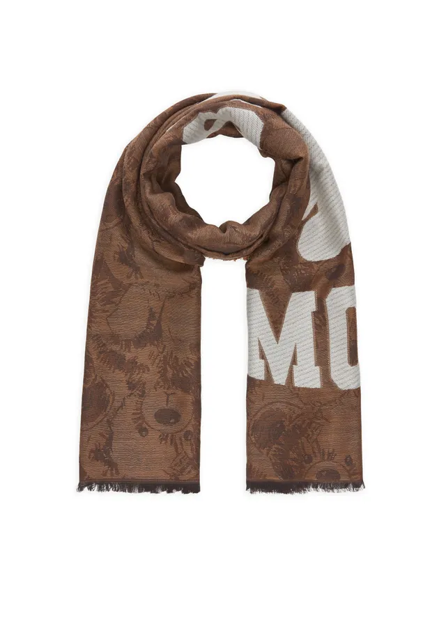 codello-jacquard-schal-mit-teddy-motiven-bear-mood image 1