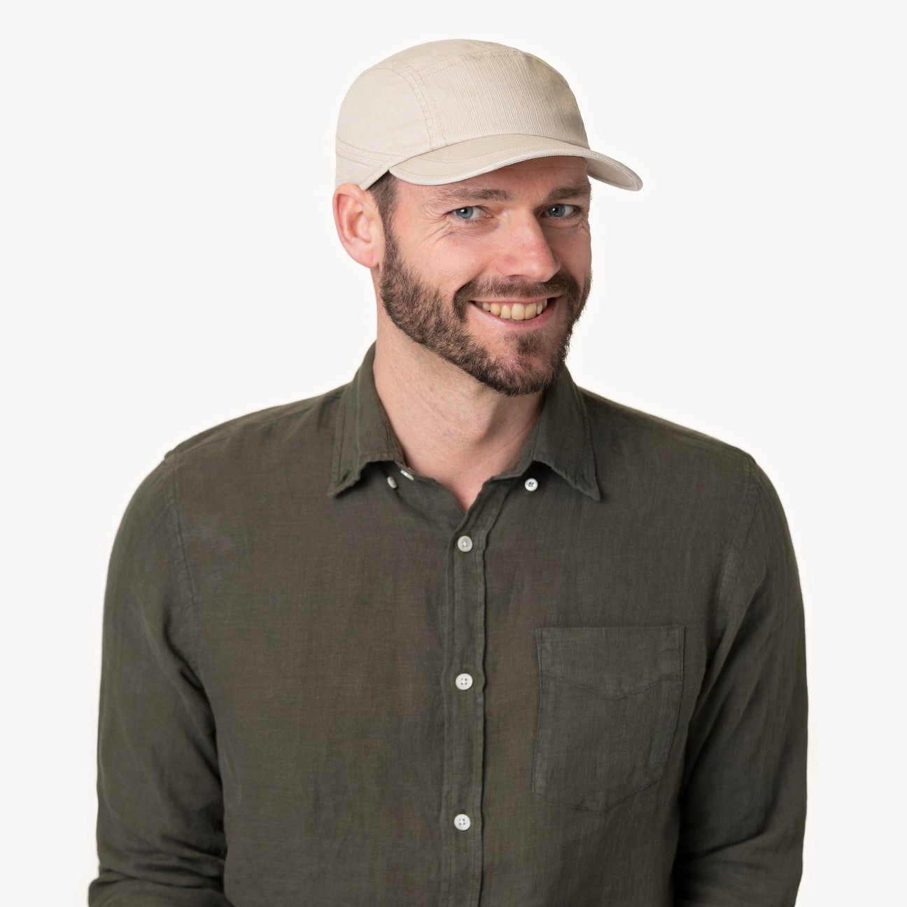 mayser-speedy-baumwollcap-mit-uv-schutz-baseballcap-aus-cord-mit-klettverschluss image 2