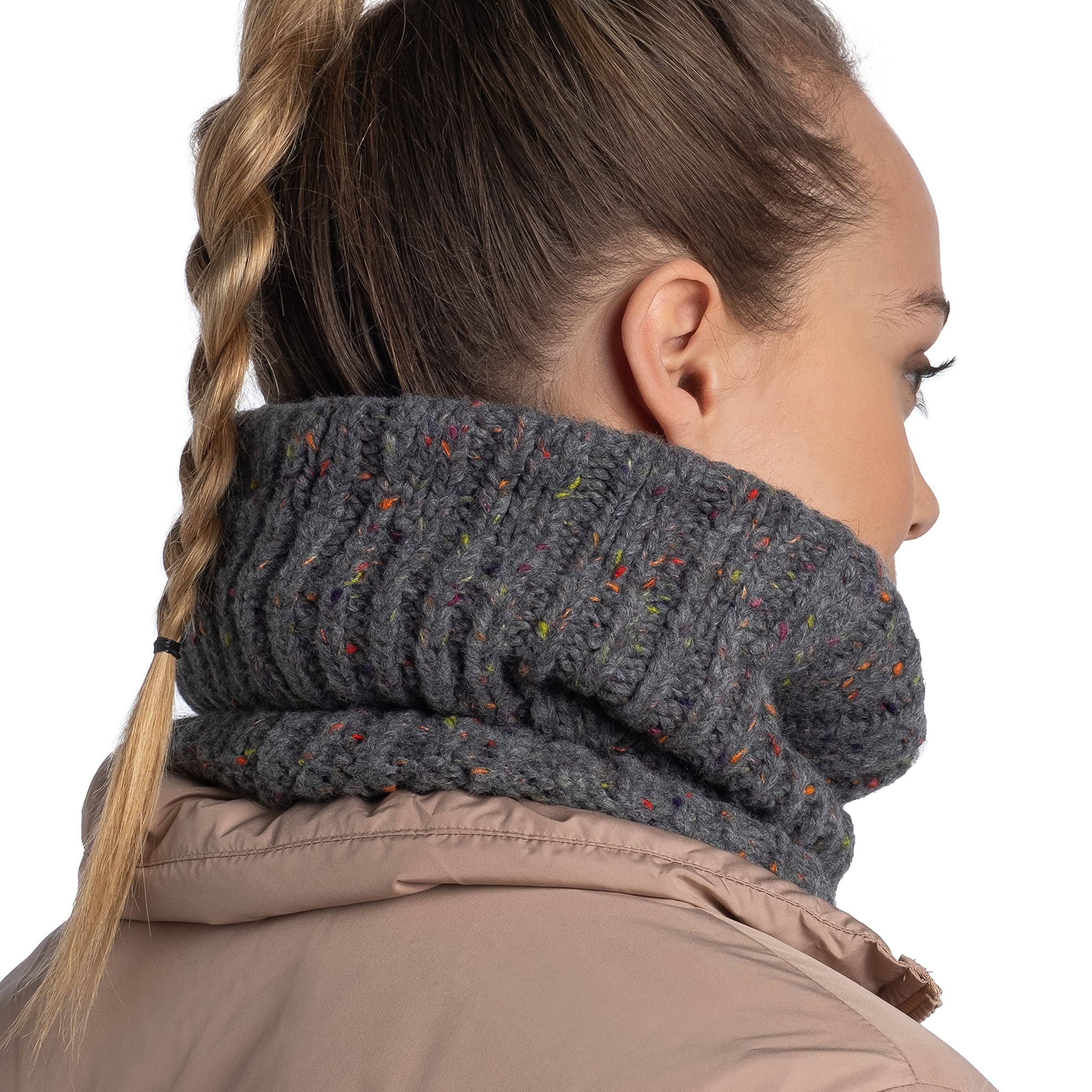 buff-unisex-gestrickter-fleece-gef-tterter-halsw-rmer-polar image 6