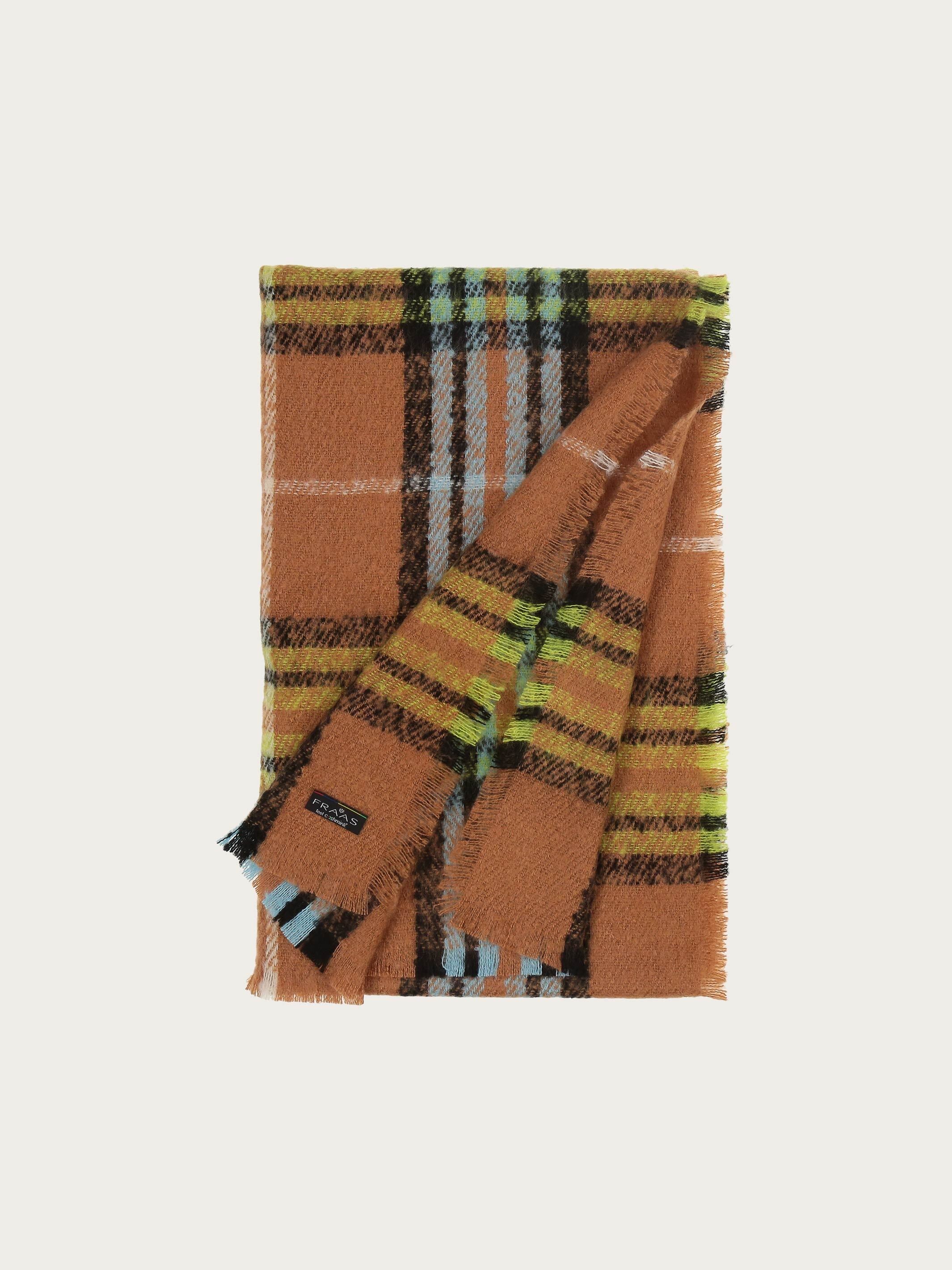 fraas-cashmink-stola-fraas-plaid-karo-63-x-200-cm-in-blau image 4