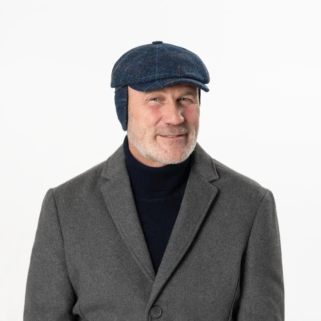mayser-seven-premium-harris-tweed-flatcap-herren image 1