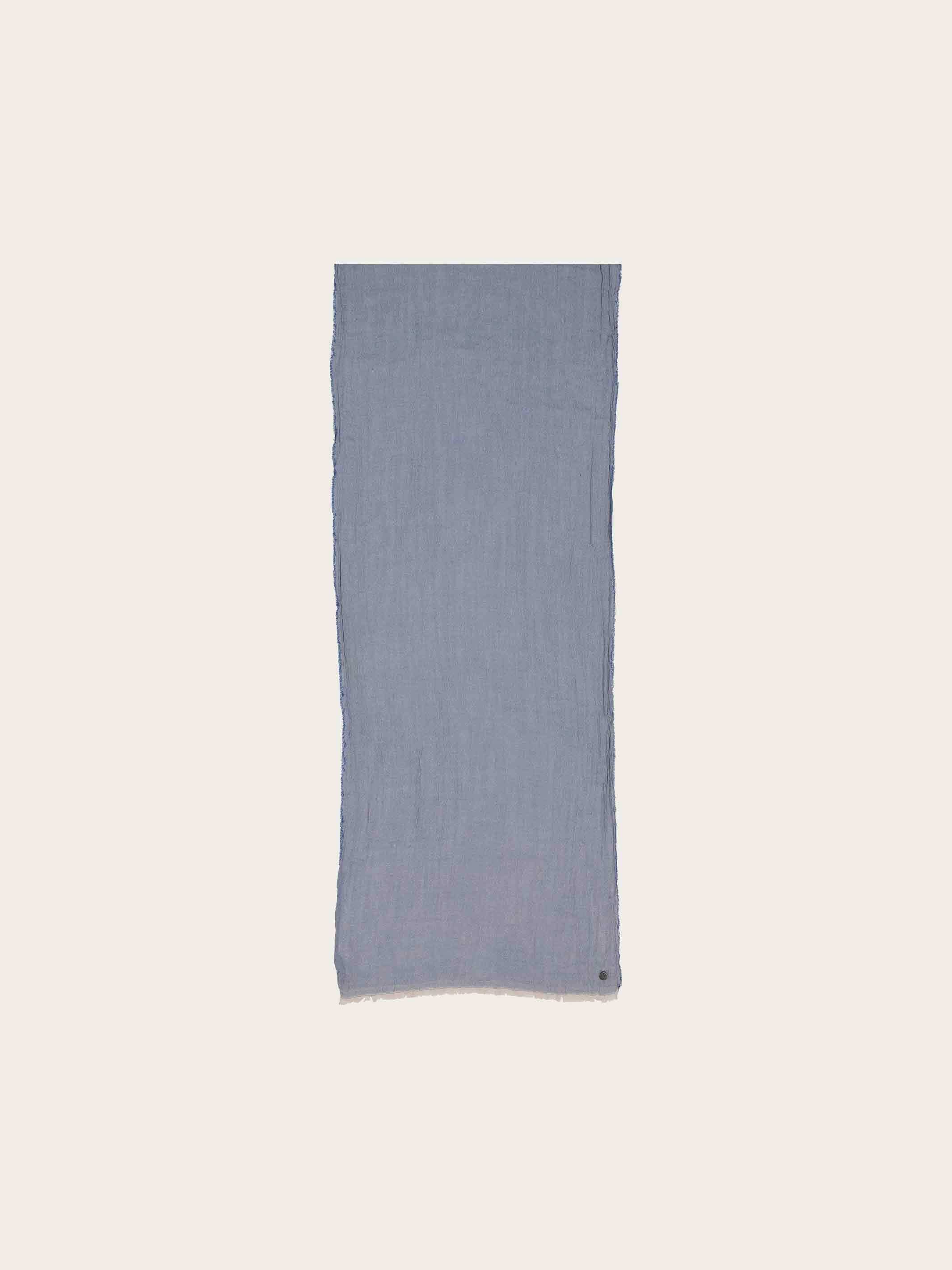 fraas-herrenschal-einfarbig-krepp-optik-aus-reiner-baumwolle-40-x-180-cm image 3