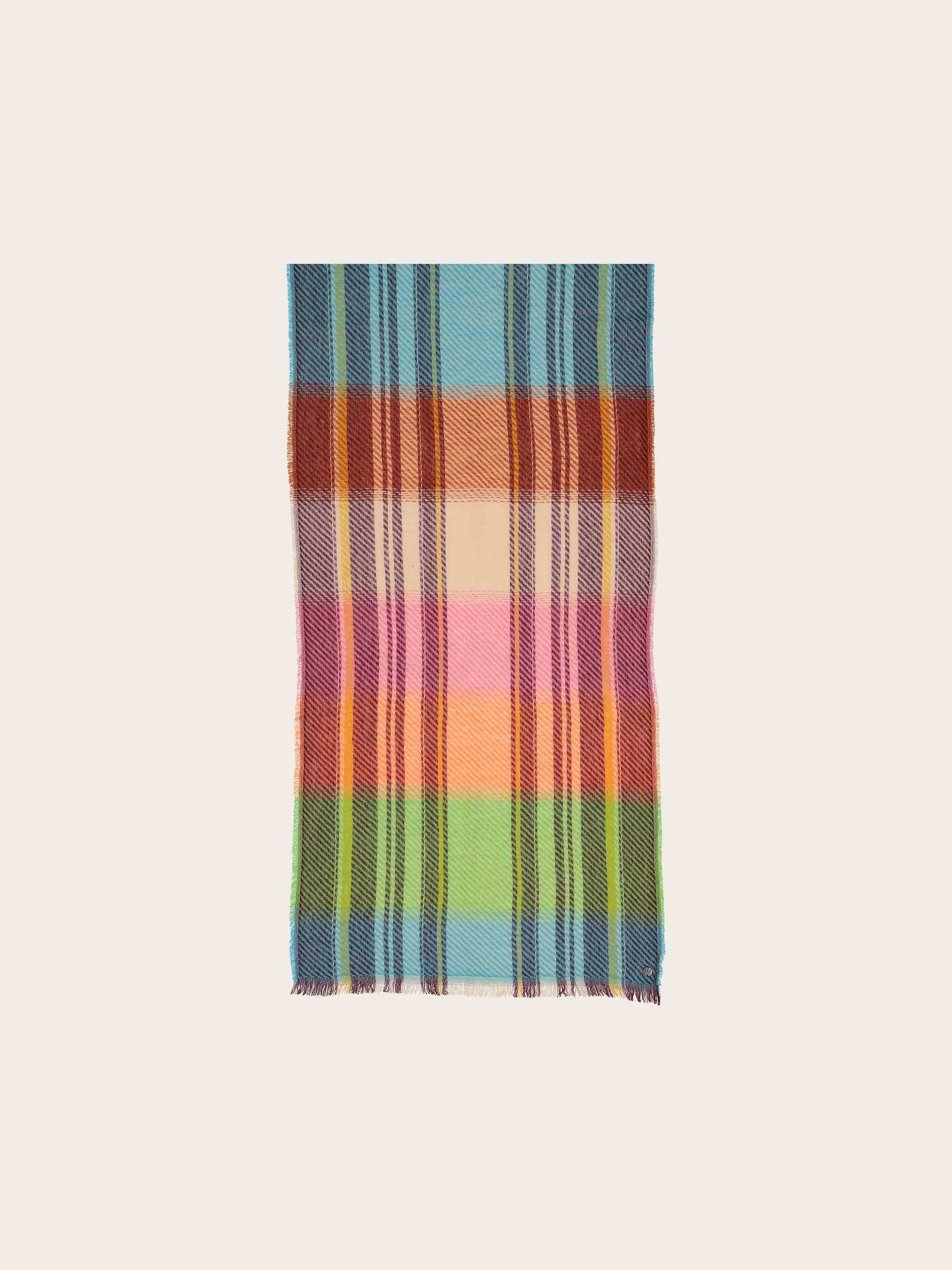 fraas-wollmix-schal-im-retro-streifen-design-50-x-180-cm image 3