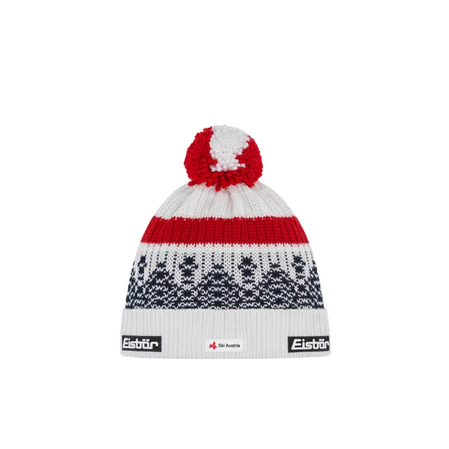eisb-r-norrak-pompon-m-tze-ski-austria-unisex-mit-fleece image 1