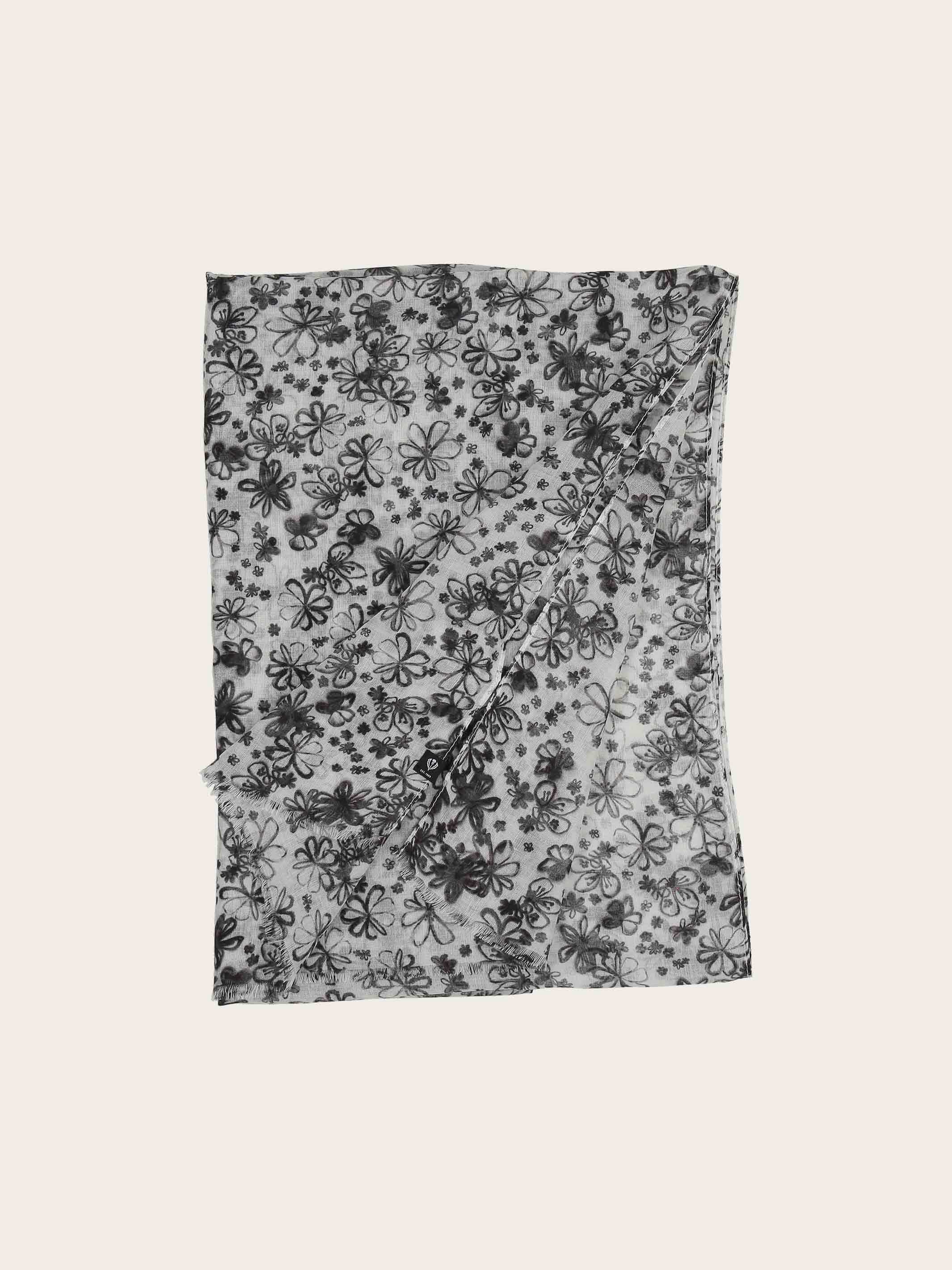 fraas-sustainability-collection-schal-mit-bl-mchen-design-50-x-180-cm image 4