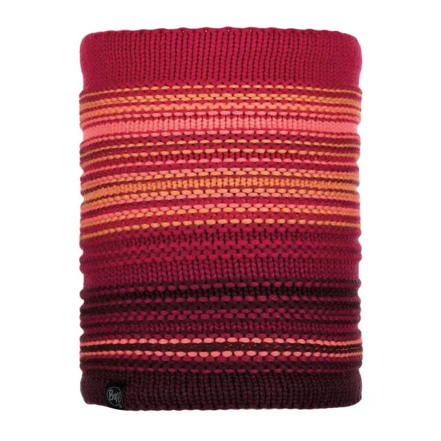 buff-knitted-neckwarmer-gestrickter-nackenw-rmer-rosa-unisex image 1