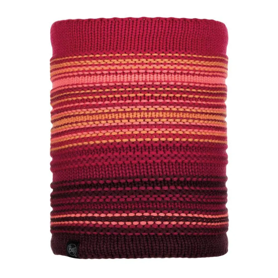 buff-knitted-neckwarmer-gestrickter-nackenw-rmer-rosa-unisex image 1
