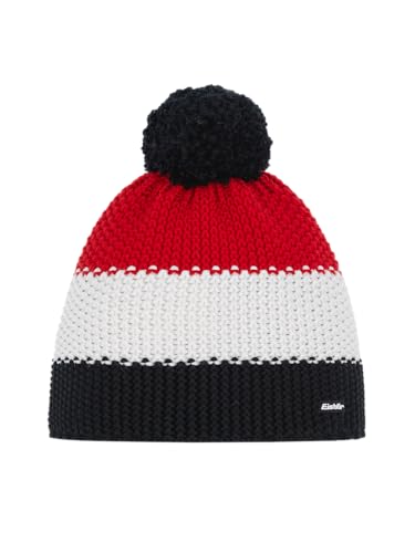 eisb-r-star-pompon-unisex-m-tze-mit-innenfleece-grobstrick-blockstreifen image 8