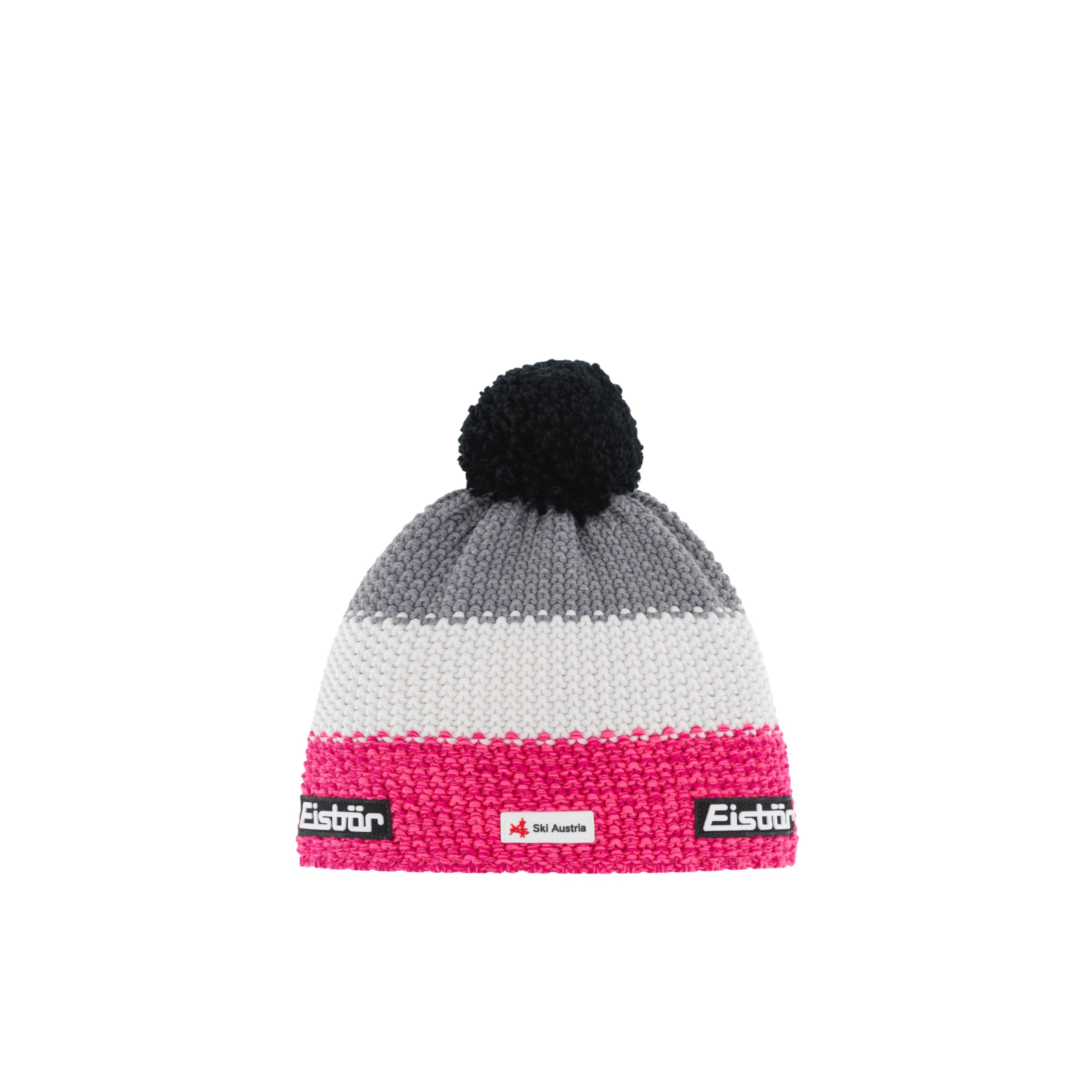 eisb-r-star-pompon-ska-kids-kinderm-tze-mehrfarbig-ski-austria-bommelm-tze image 4