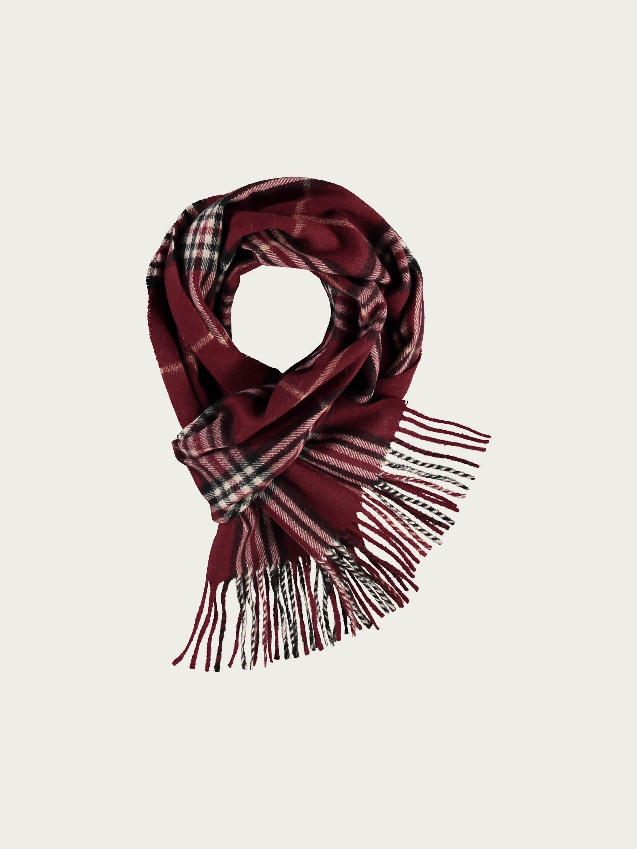 fraas-schal-kaschmir-wollmischung-fraas-plaid-karo-180-x-28-cm image 4