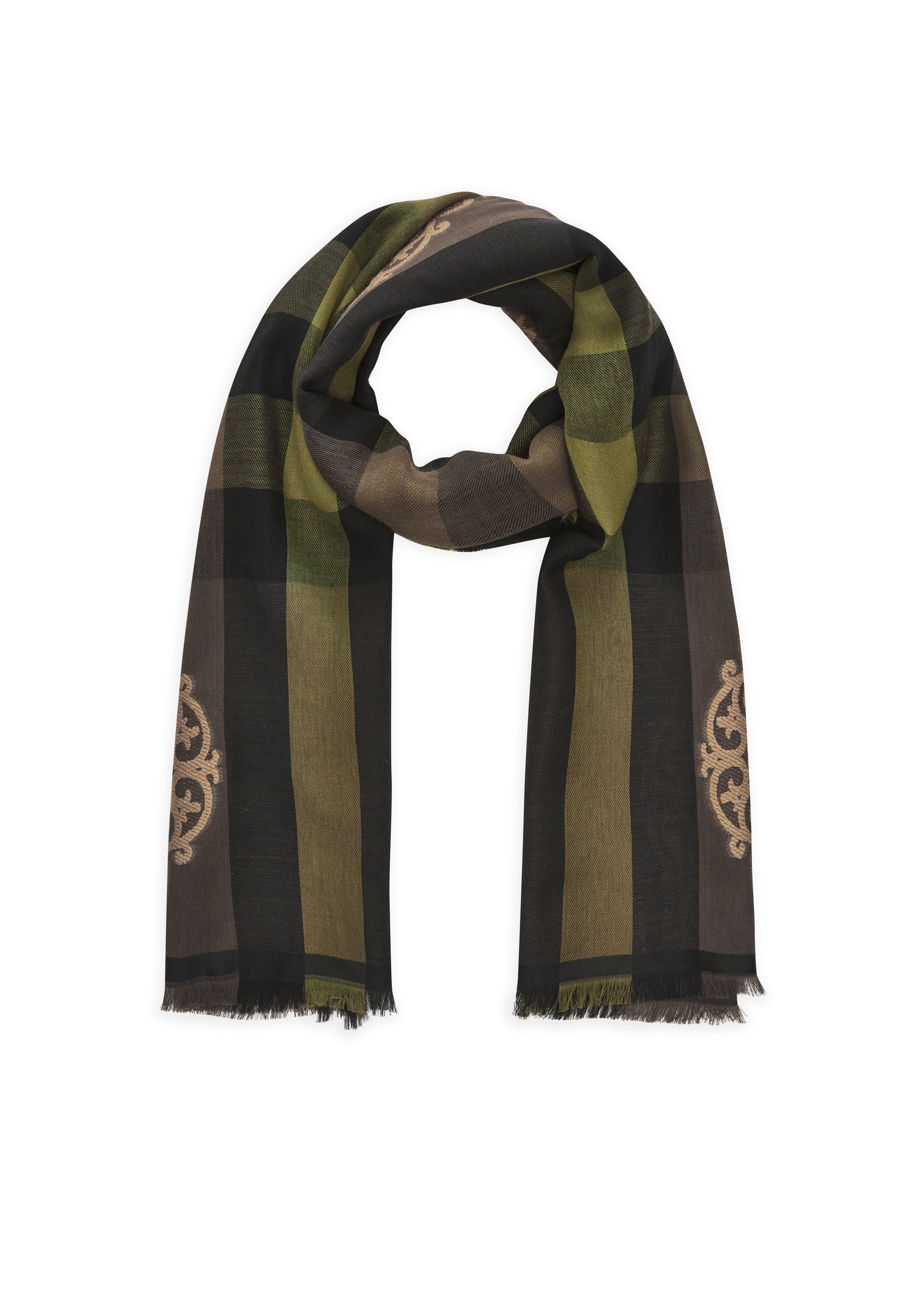 codello-schal-aus-baumwoll-jacquard-mit-mustermix image 1