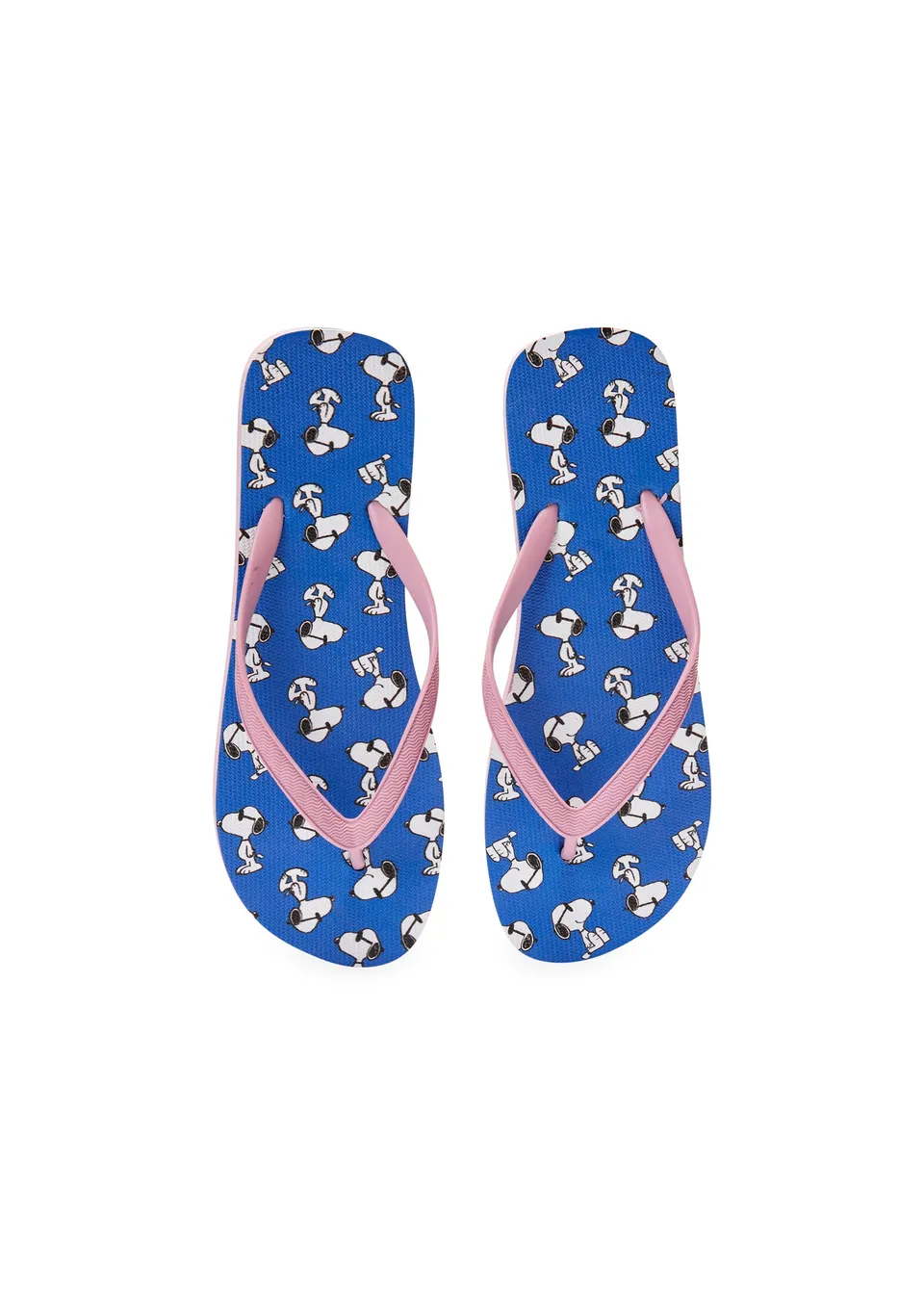 codello-peanuts-flip-flops-mit-snoopy-motiven-in-blau image 1
