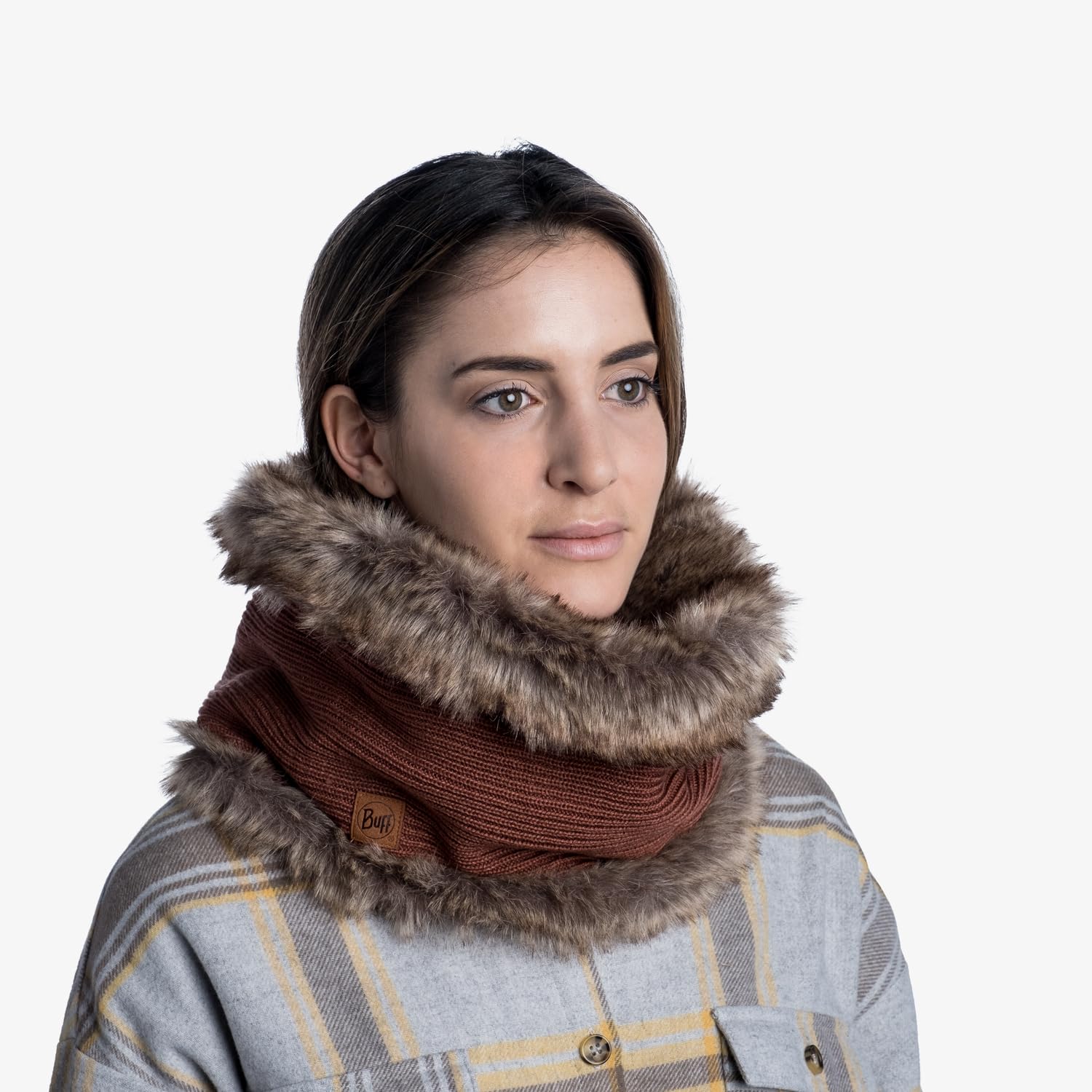 buff-gestrickter-neckwarmer-schal-unisex-erwachsene image 7