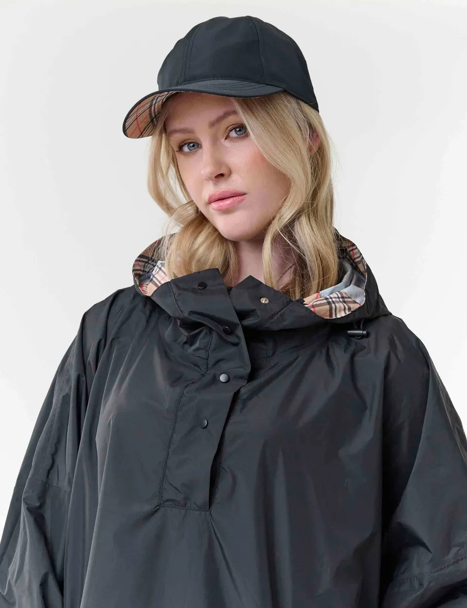 fraas-damen-baseballkappe-wasserabweisend-mit-fraas-plaid-karo-18-x-26-cm image 1
