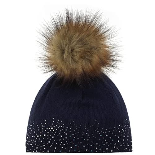 eisb-r-nalin-lux-crystal-beanie-damen-strickm-tze-mit-bommel-und-futter image 7