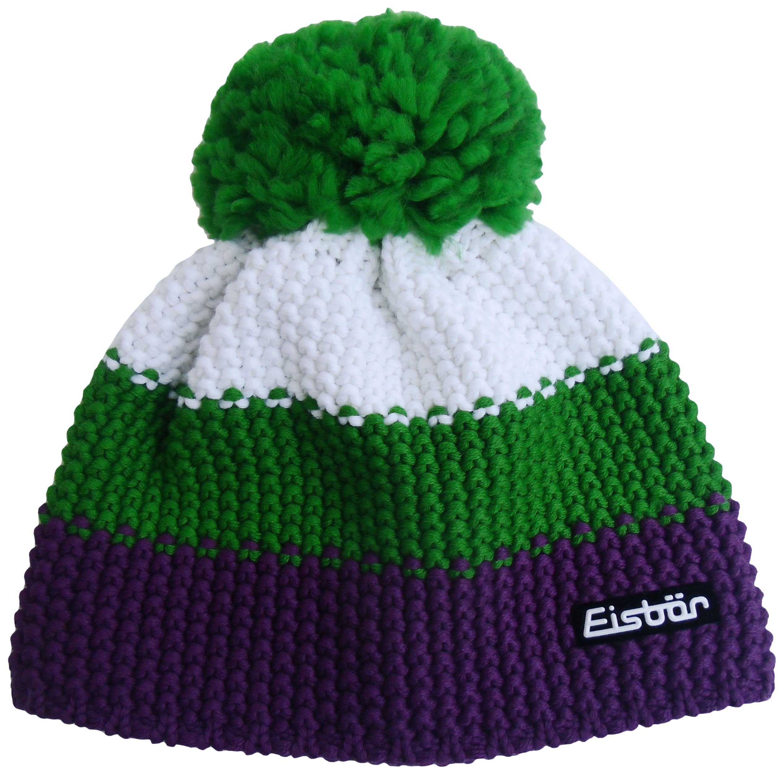 eisb-r-star-italy-bommelm-tze-blockstreifen-mit-futter-und-wollbommel image 2