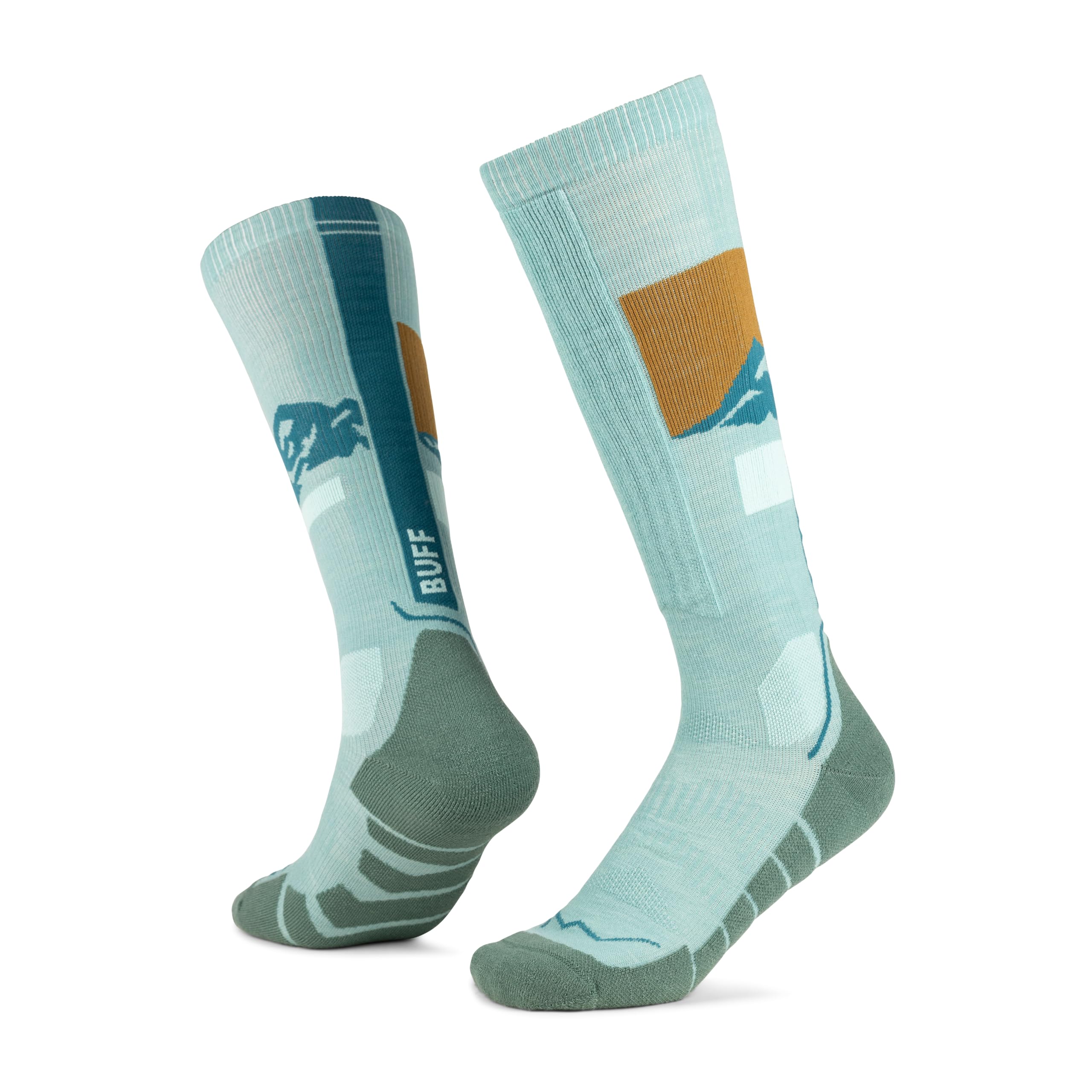 buff-merino-hw-over-the-calf-socken-unisex image 1
