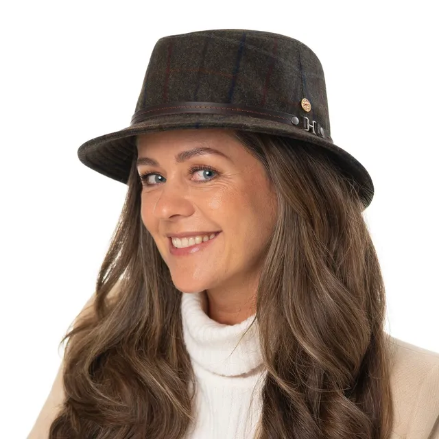 mayser-check-bucket-wollhut-damen-karo image 1